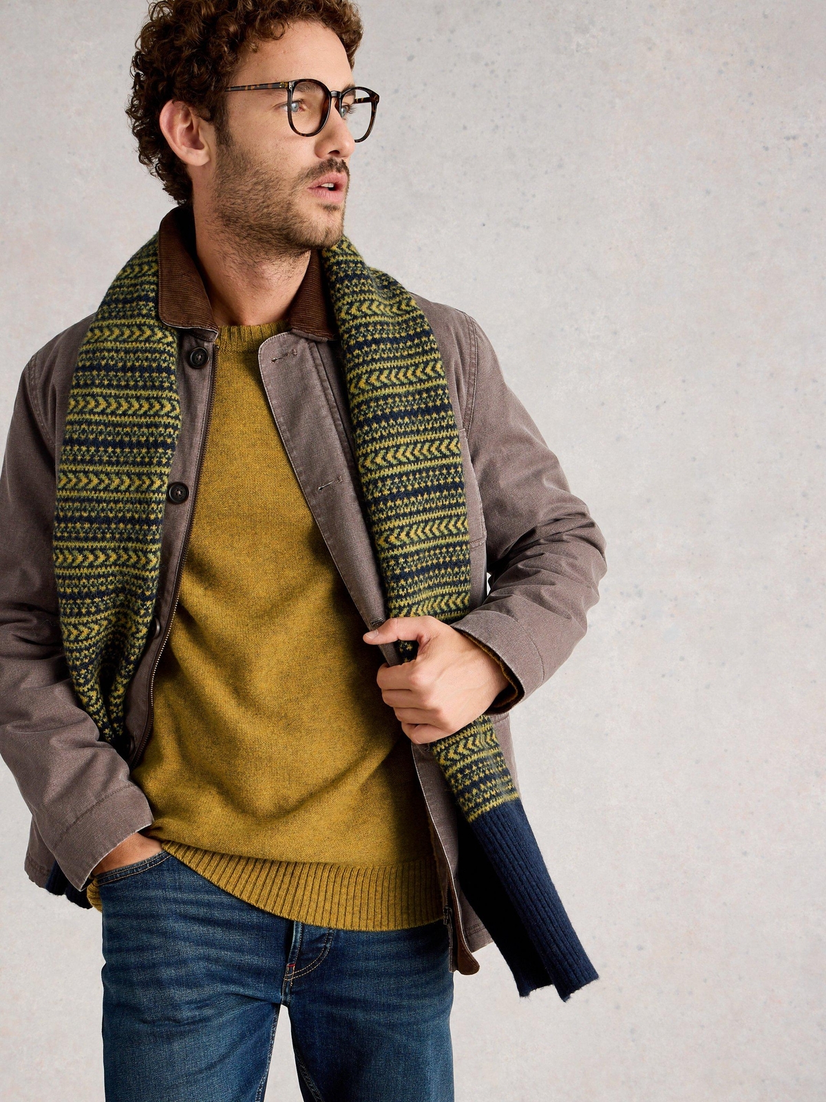 Lamwollpullover Milton - S