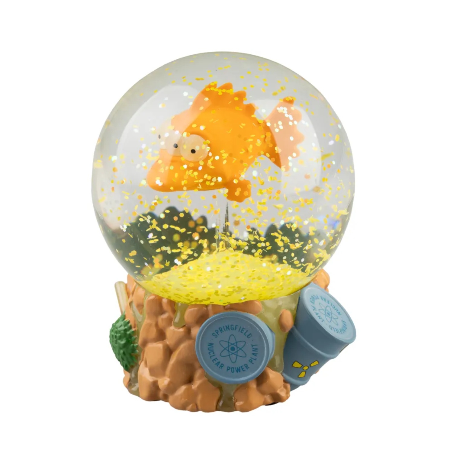 Click to view product details and reviews for The Simpsons Blinky The Three Eyed Fish Snow Globe.