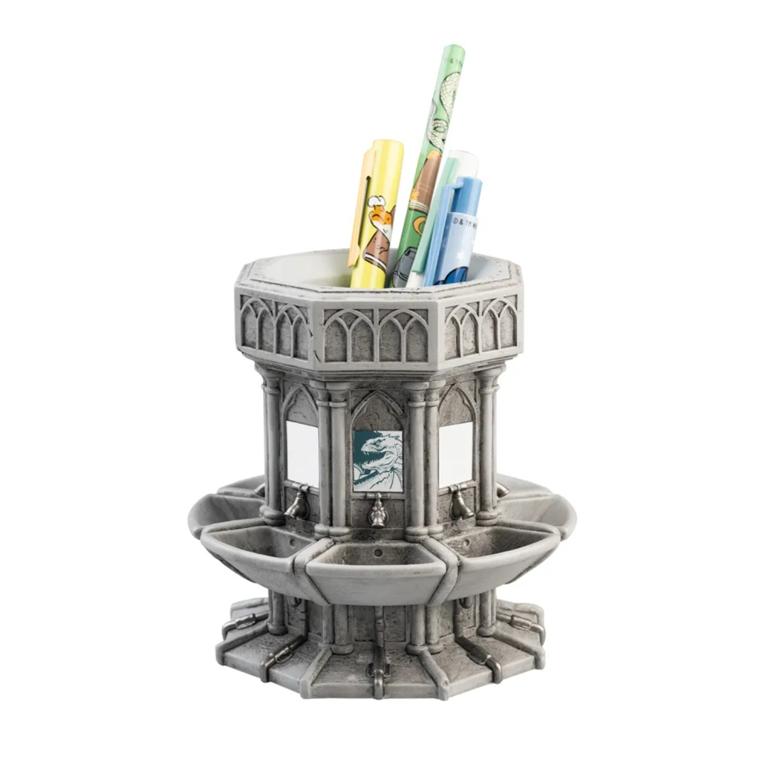 Click to view product details and reviews for Harry Potter Pen Holder With Stationery Set.