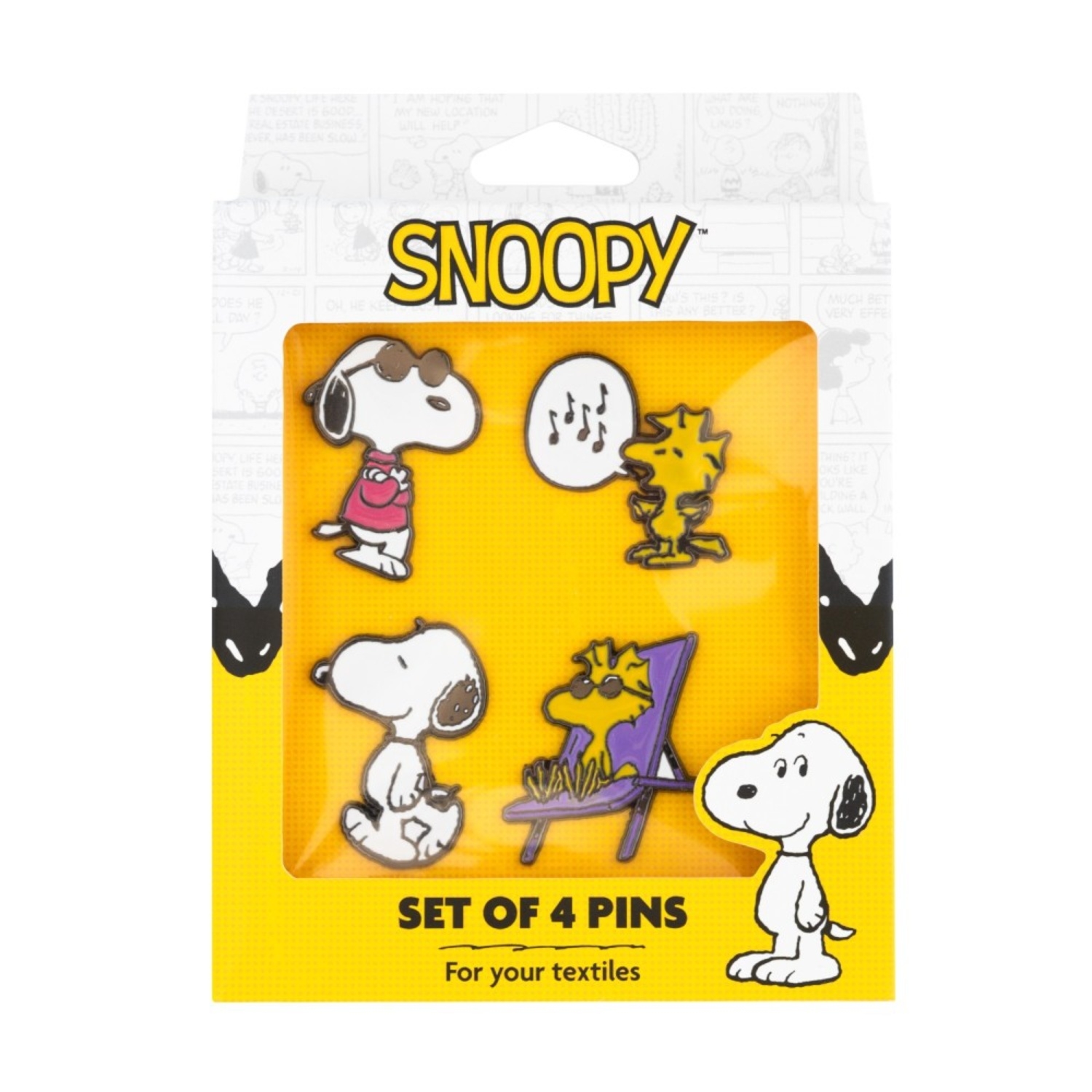 Snoopy 4 Pin Set Snoopy 4 Pin Set