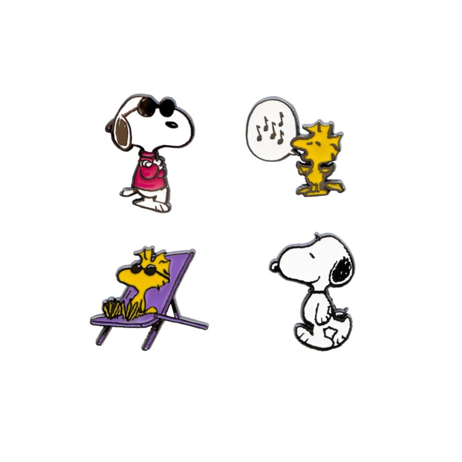 Snoopy 4 Pin Set Snoopy 4 Pin Set