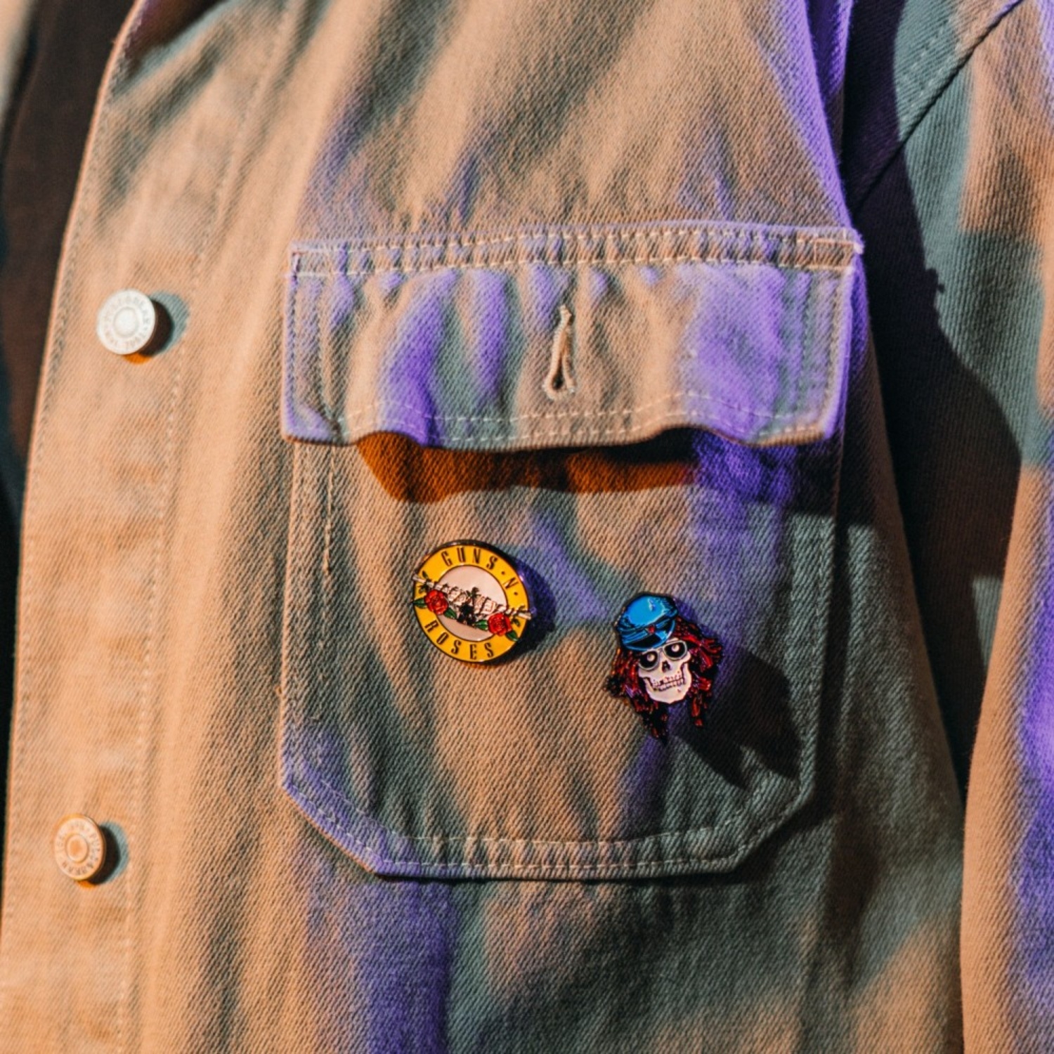 Guns N Roses 4 Pin Set Guns N Roses 4 Pin Set