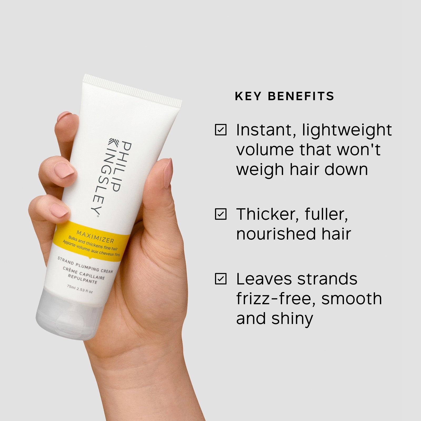 Philip Kingsley Maximizer Strand Plumping Cream 75ml 3