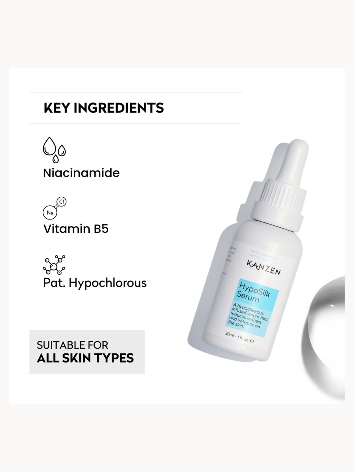 Kanzen HypoSilk Serum 30ml 4
