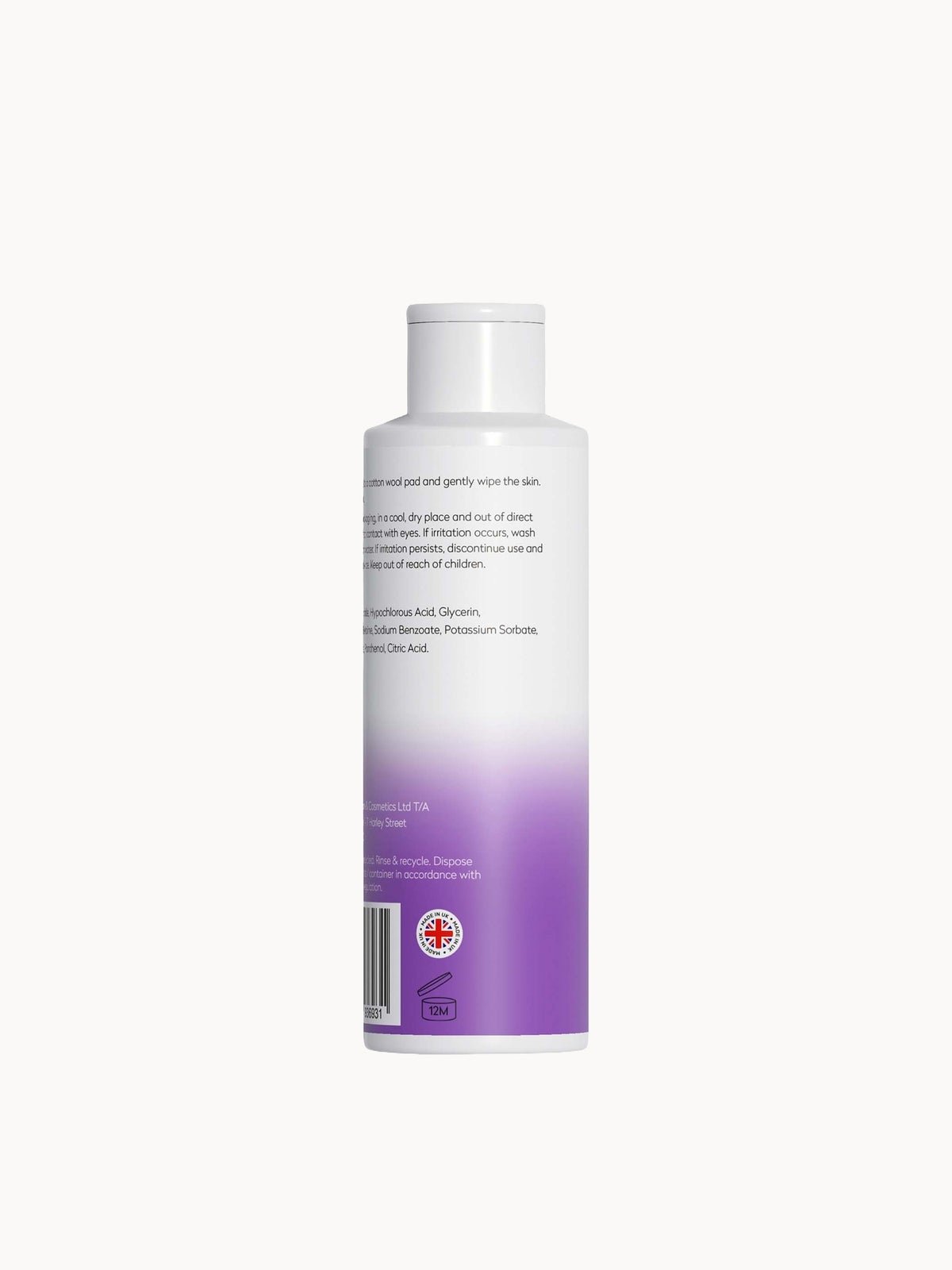 Kanzen Micellar Makeup Remover with added Hypochlorous Acid 3