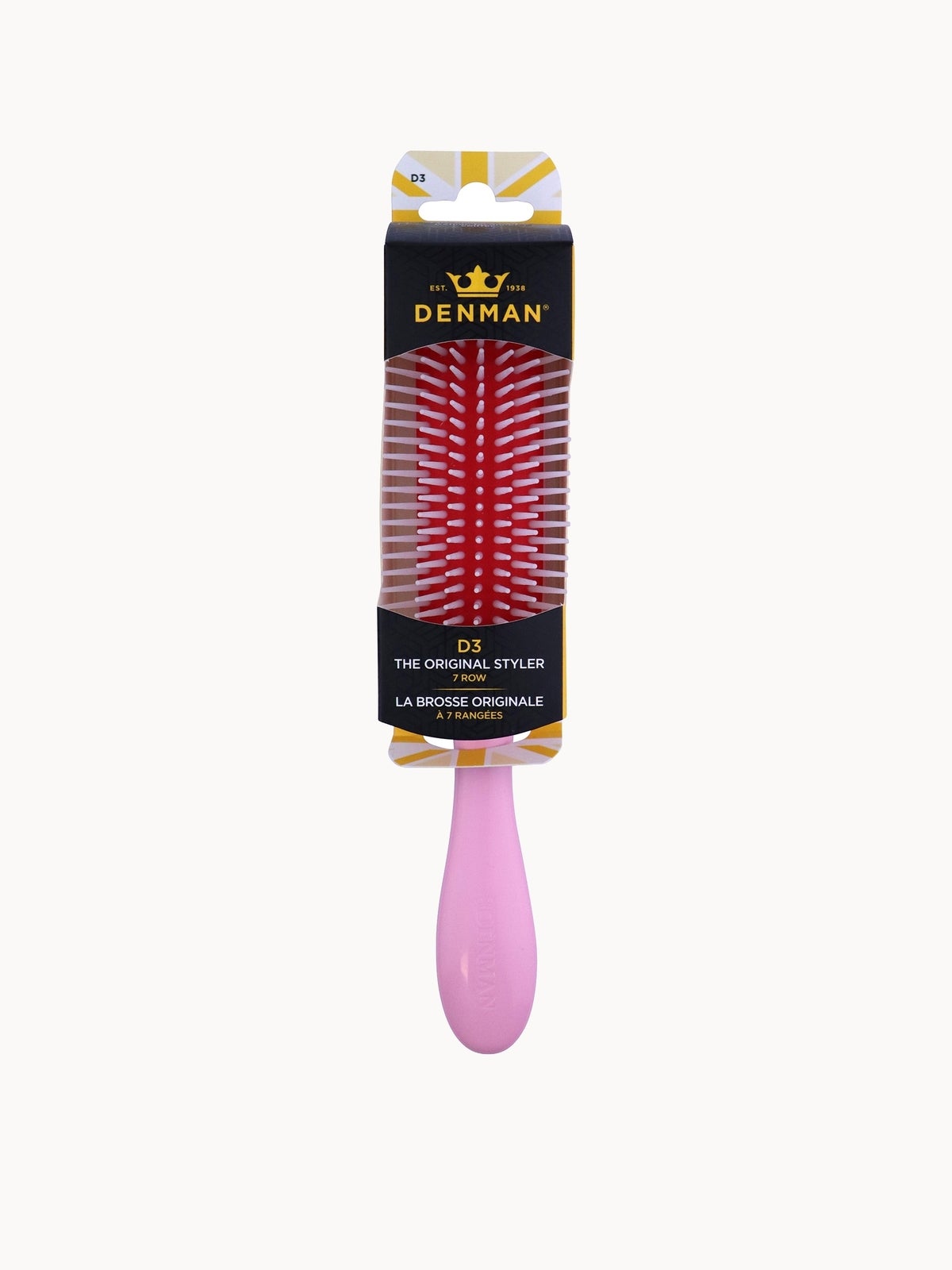 Denman D3 The Original Curl Definer & Styler- Pink Crush 3