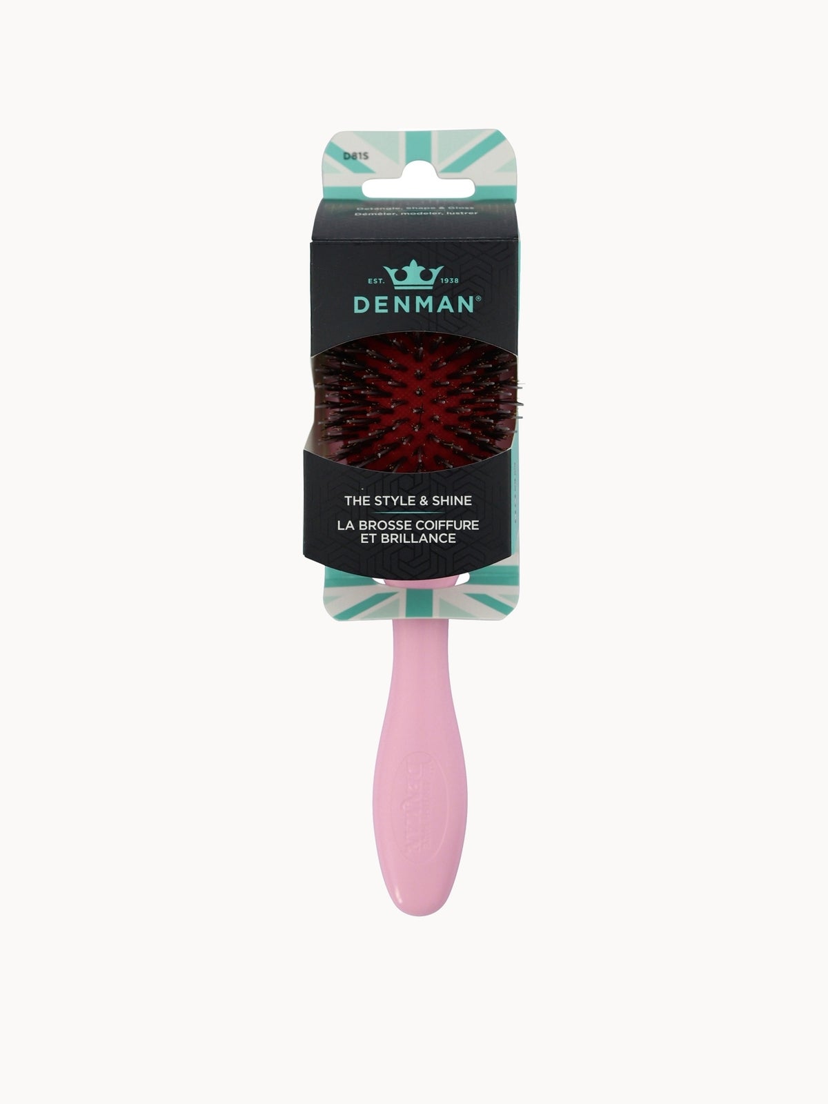 Denman D81S The Mini Style & Shine Smoother- Pink Crush 3