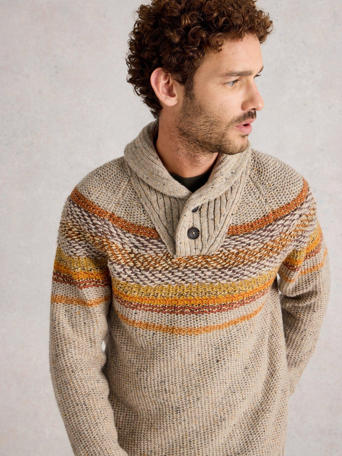 Pullover York mit Schalkragen - XL