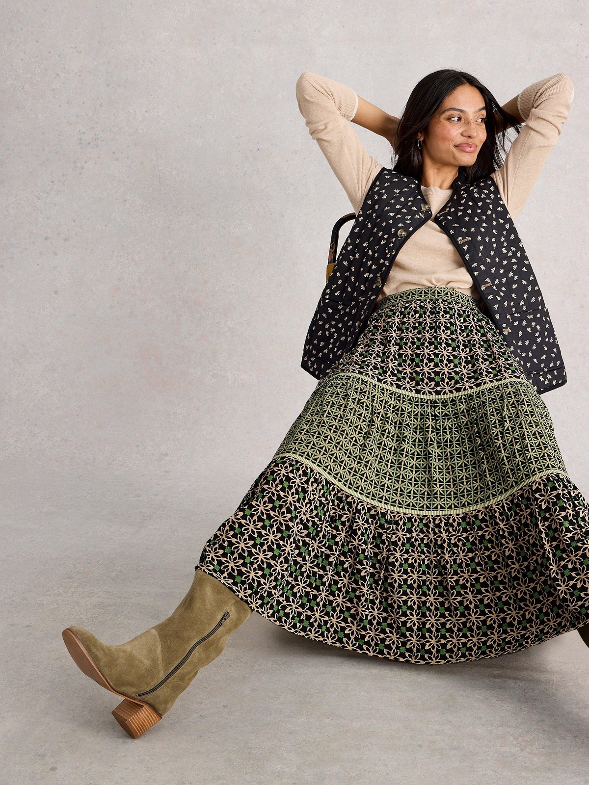 Rock Mabel mit Mustermix - 46/R