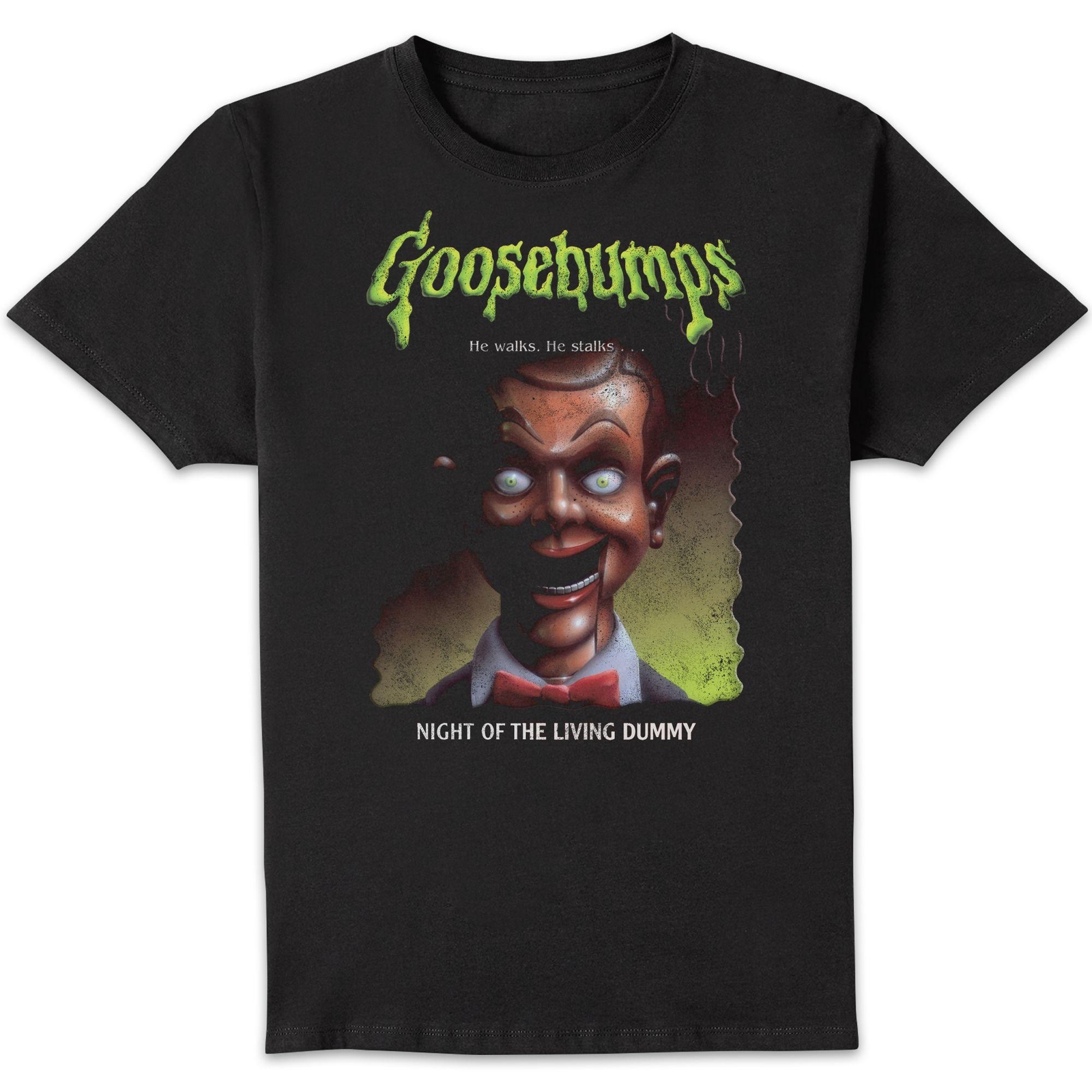 Goosebumps Night Of The Living Dummy Unisex T-Shirt - Black - M