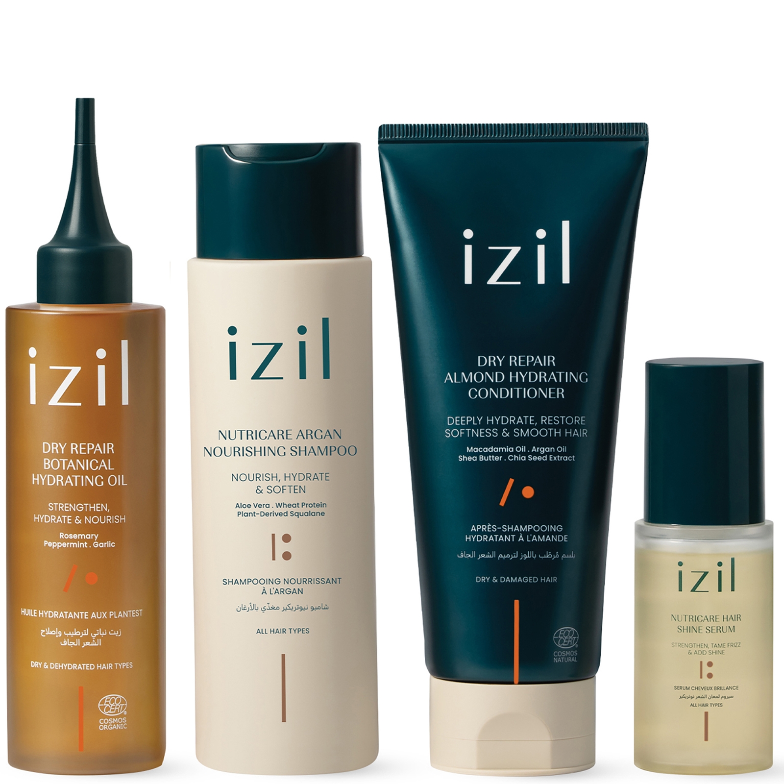 

izil Dry Repair Deep Moisture & Glossy Hair Ritual Set
