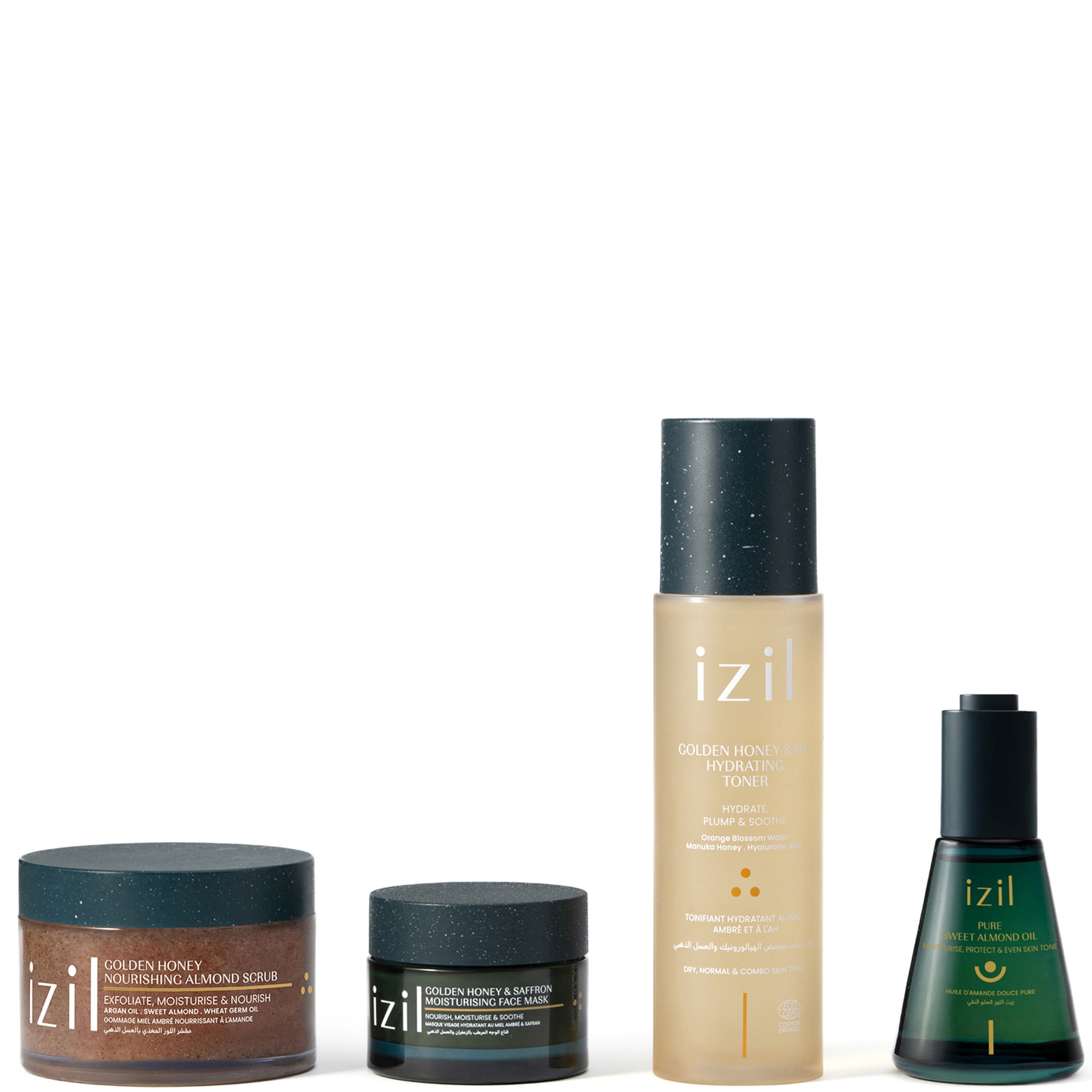 

izil Golden Honey Moisture Boosting & Plumping Ritual Set