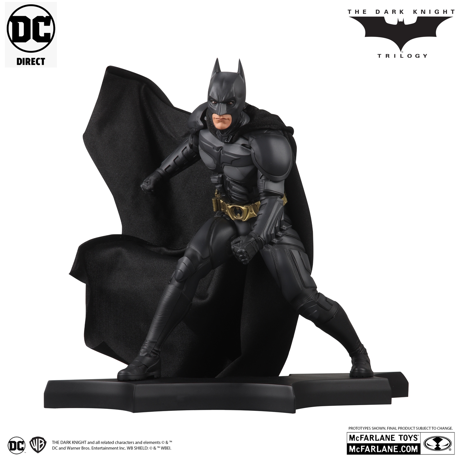 DC Direct DC Movie Statues Batman The Dark Knight 1:6th Scale Resin Statue (9.4 )