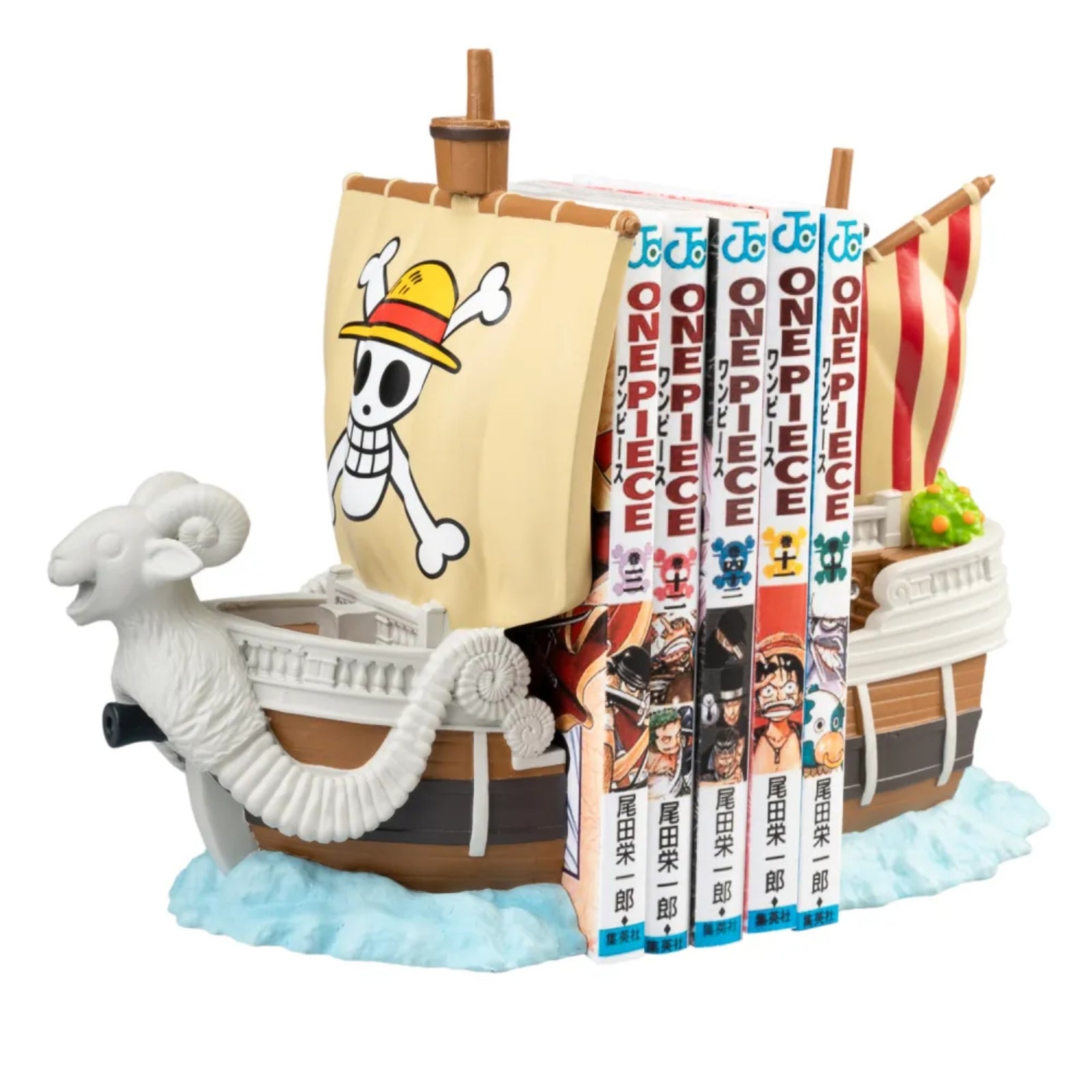 BUCHSTÜTZEN ONE PIECE NETFLIX GOING MERRY