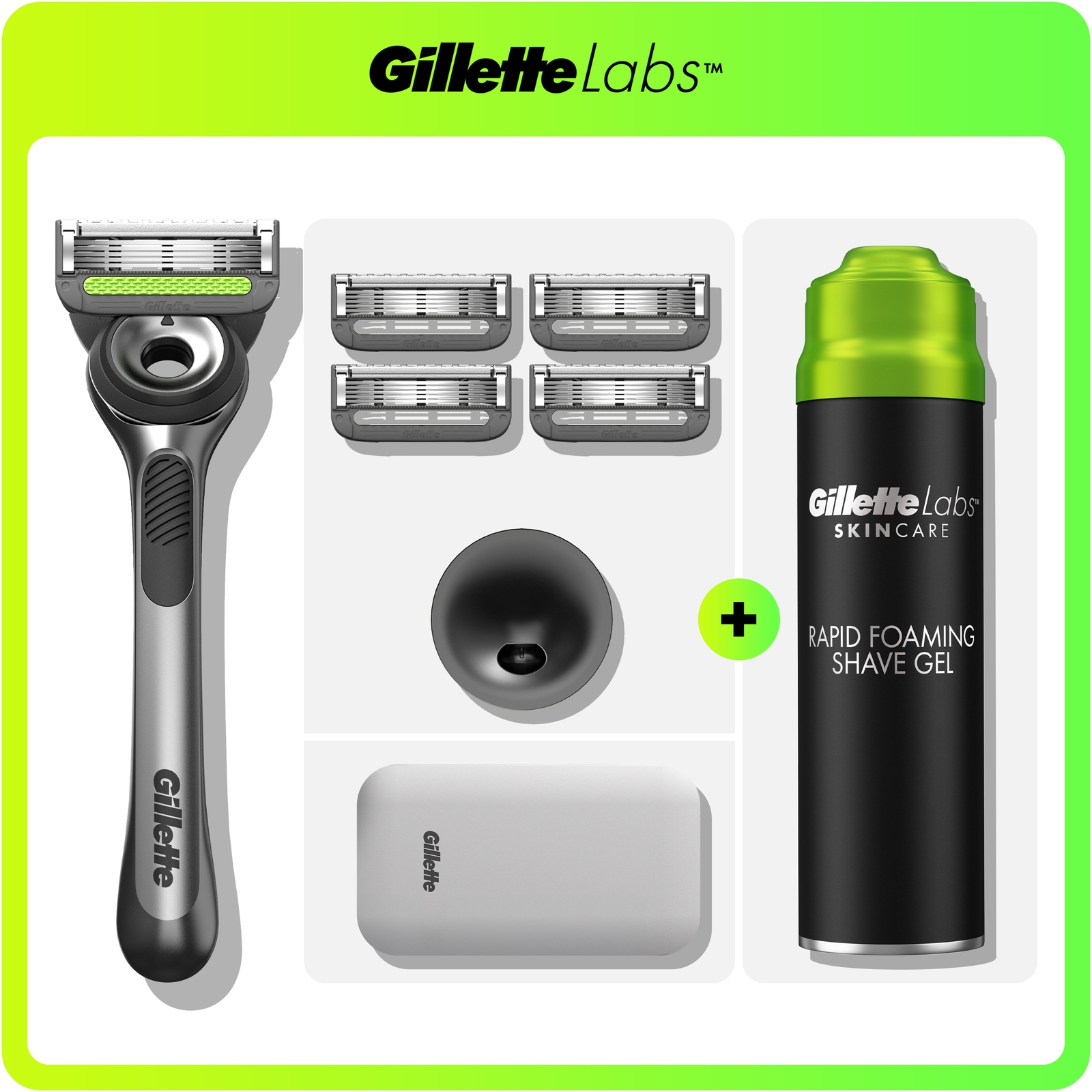 Gillette Labs Razor & Shaving Essentials Ultimate Set Gillette Labs Razor & Shaving Essentials Ultimate Set