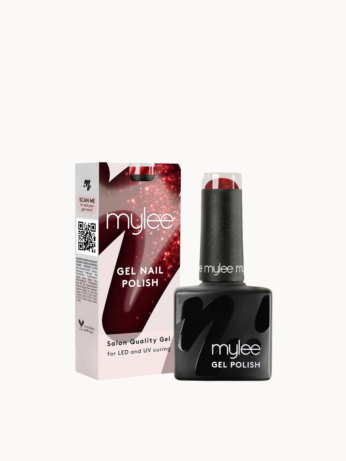 Mylee Gel Nail Polish - Red Hot Gossip