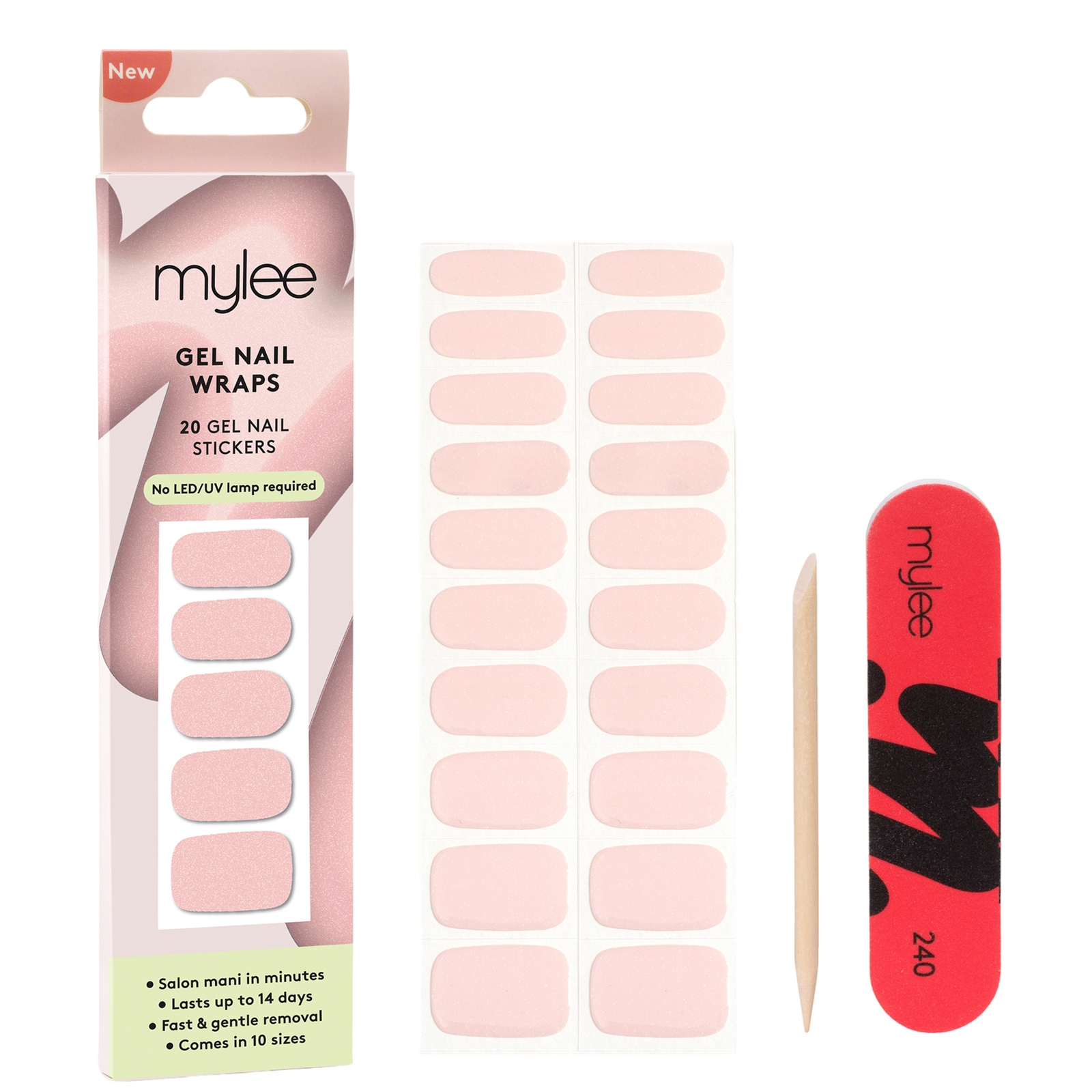 

Mylee Gel Nail Wraps - On Campus