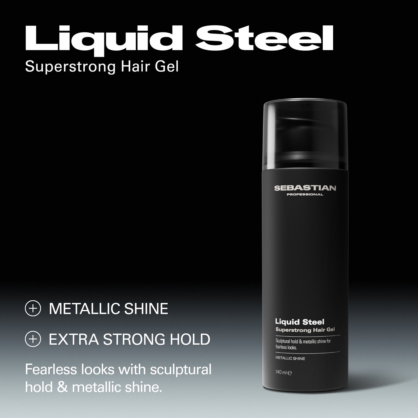 Sebastian Professional Liquid Steel Superstrong Hair Gel, 140ml, photo 3
