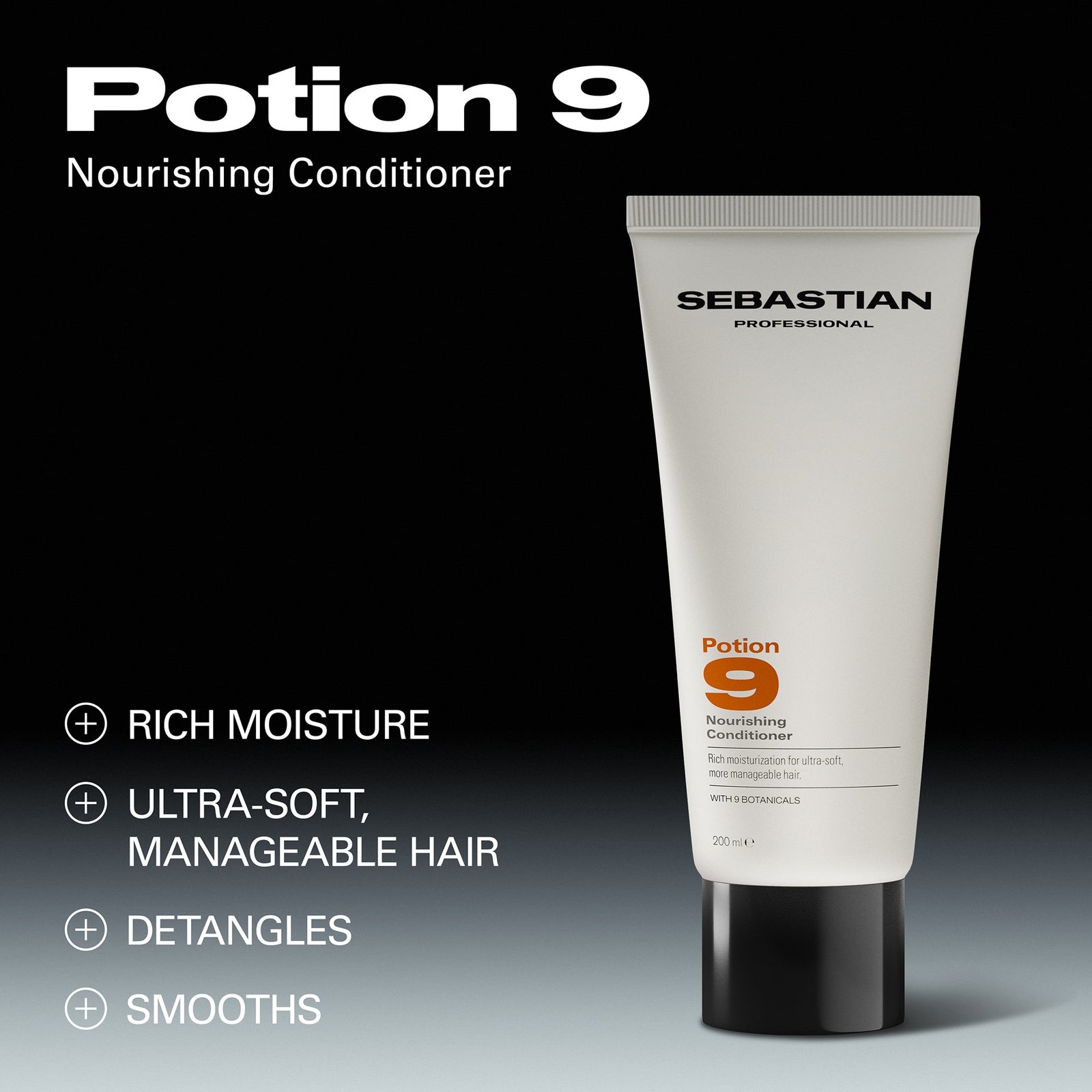 Sebastian Professional Potion 9 Nourishing Conditioner for Dry & Damaged Hair, 200ml, photo 2
