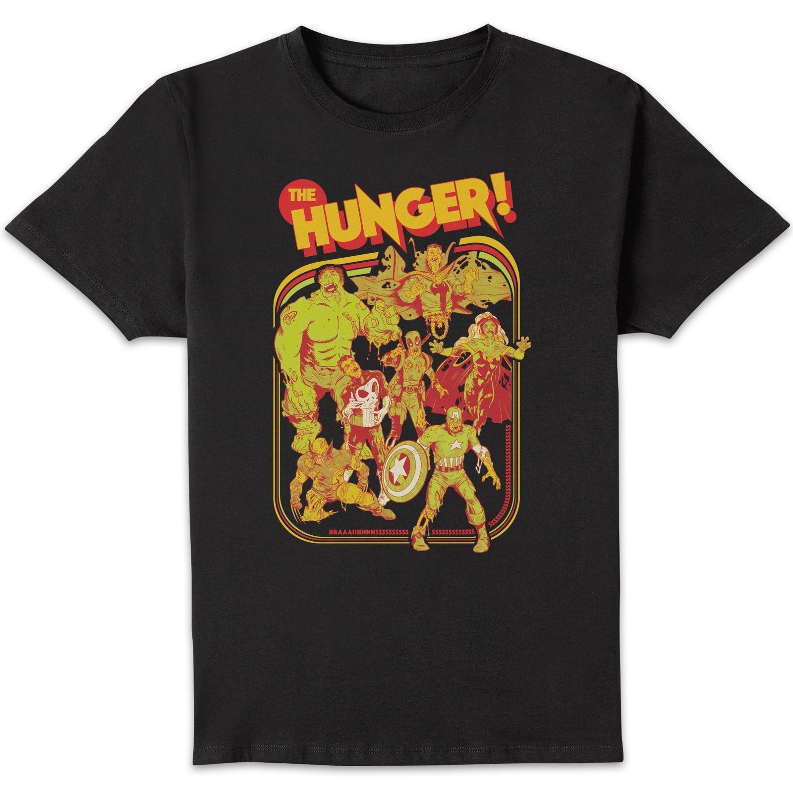 Marvel Zombies The Hunger Unisexe T-shirt - Noir