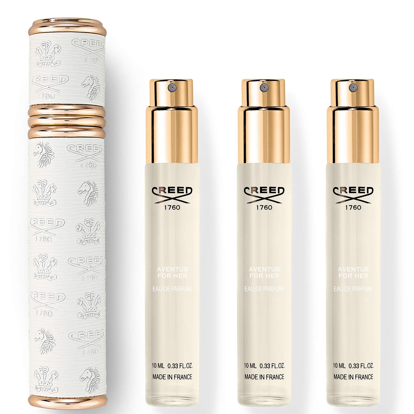 Creed Aventus for Her Traveller 3x10ml Set (Saving £100)