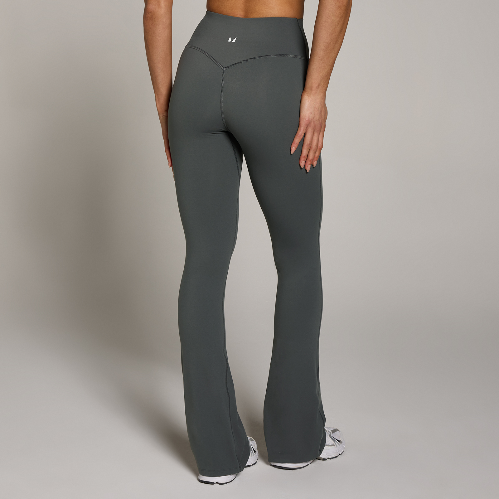 MP Damen Tempo Flared Leggings - Dunkelgrau - S