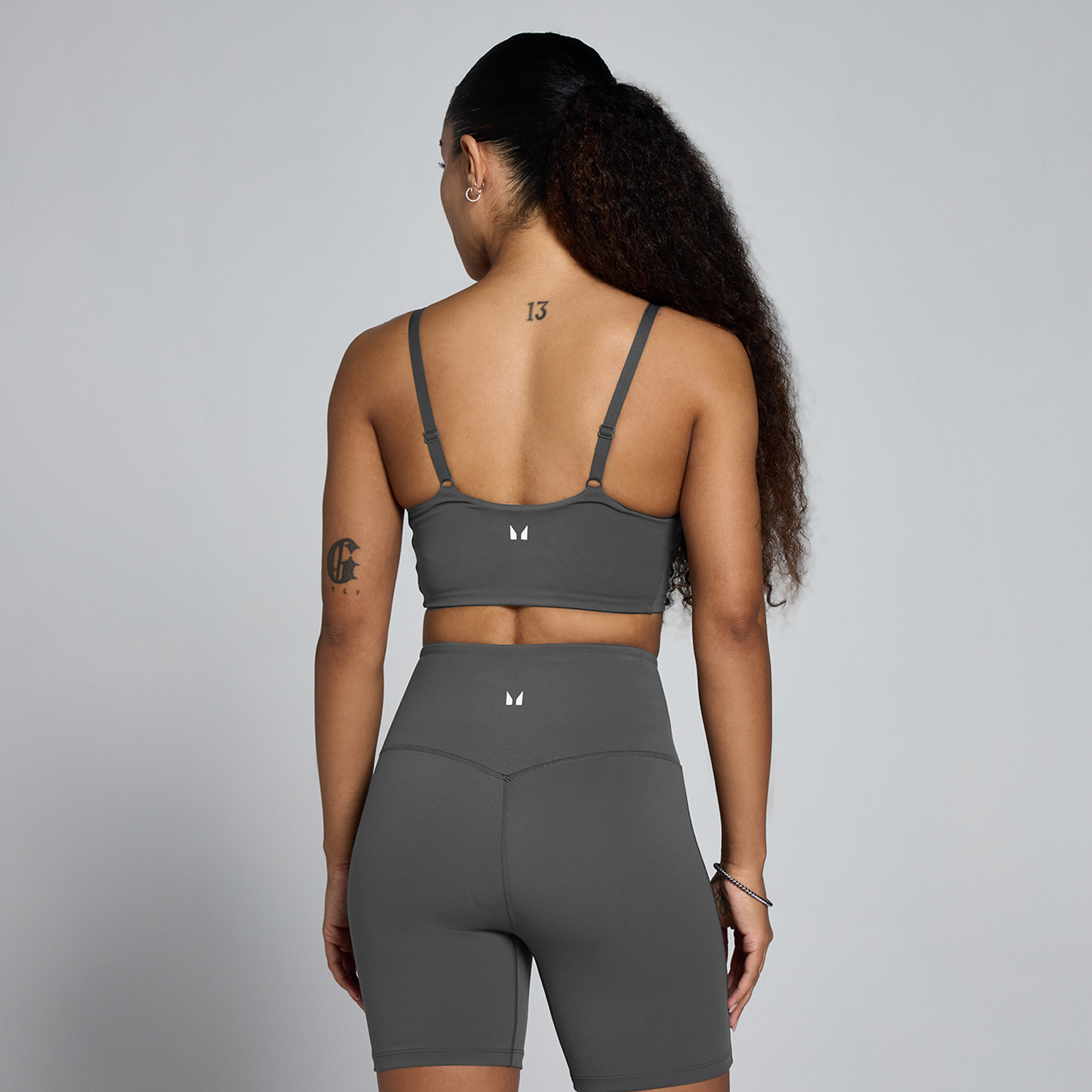 MP Damen Tempo Sport-BH - Dunkelgrau - XL