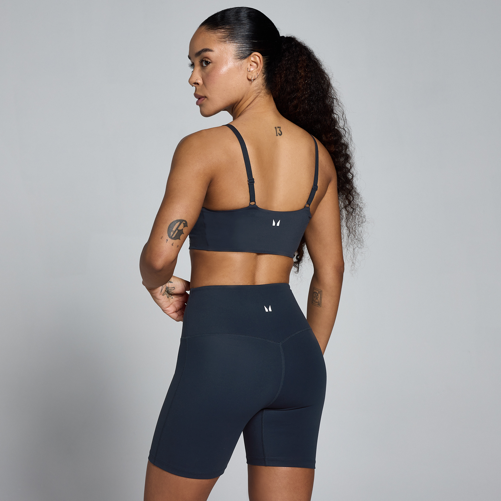 MP Damen Tempo Sport-BH - Dunkelblau - XS