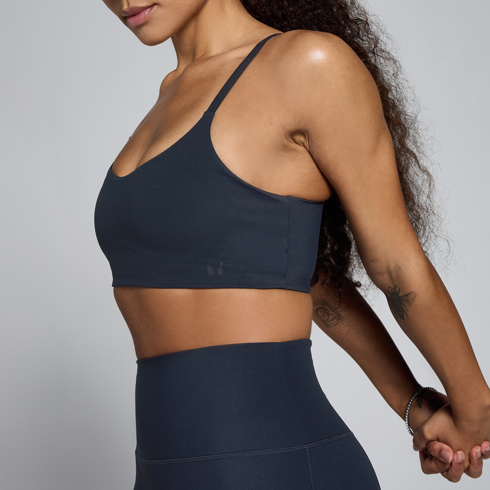 Thumbnail - MP Damen Tempo Sport-BH - Dunkelblau - M