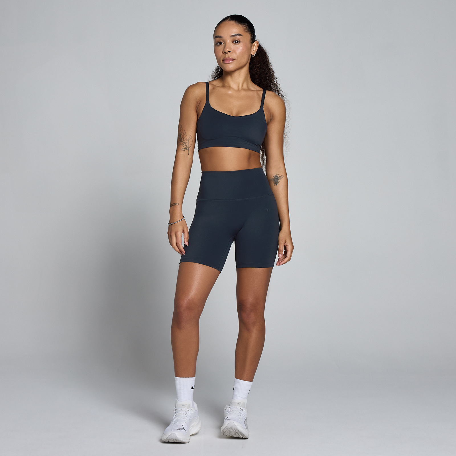 Thumbnail - MP Damen Tempo Sport-BH - Dunkelblau - M