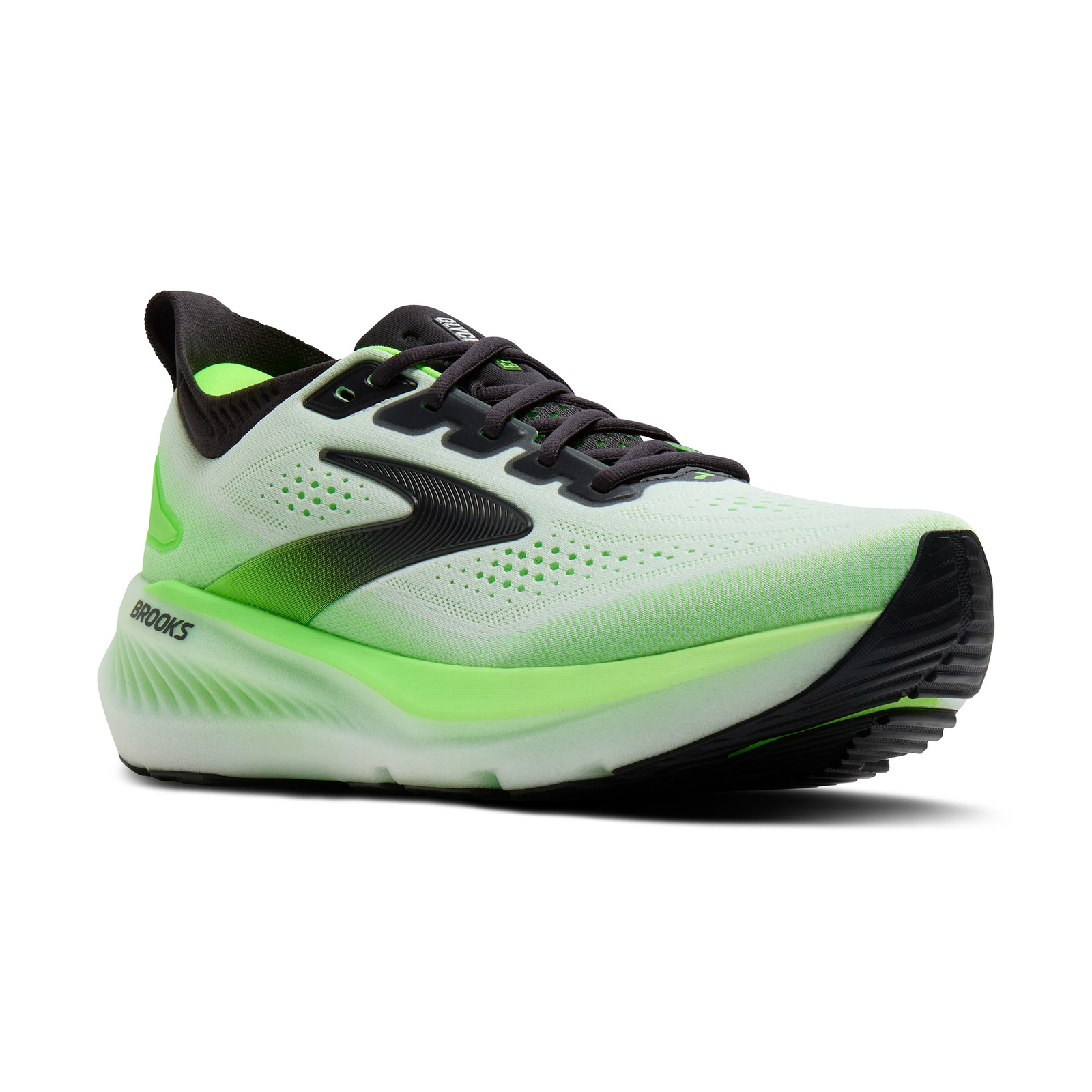 Myprotein UK Brooks Men's Glycerin 23 - White/Phantom/Green Gecko - 11