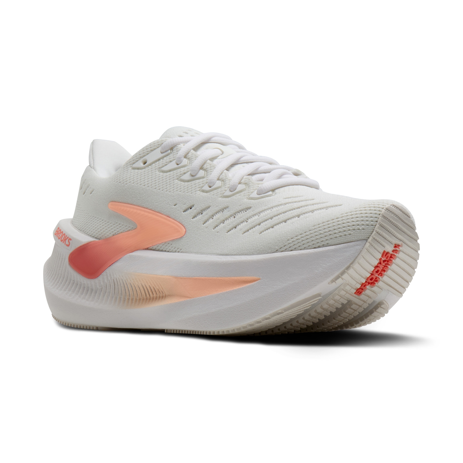 Myprotein UK Brooks Women's Glycerin Max 2 - White/Coral/Peach