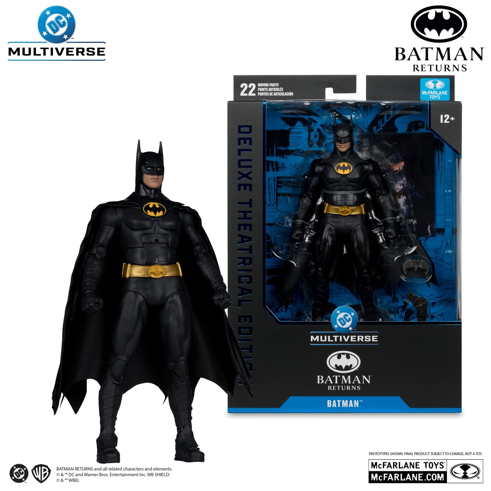 McFarlane Toys Dc Theatrical Deluxe Wave 2 Batman (Batman Returns) 7 Action Figure