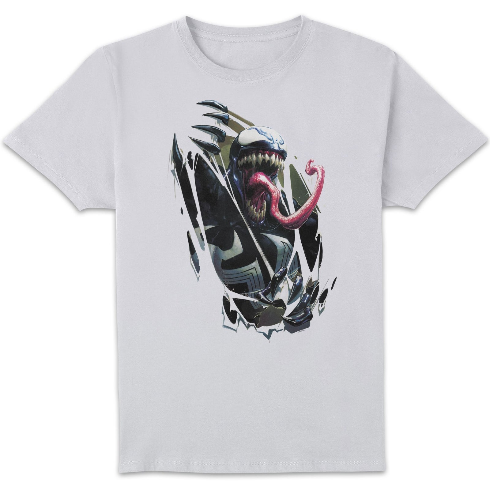 Marvel Venom Chest Burst Unisexe T-shirt - Blanc