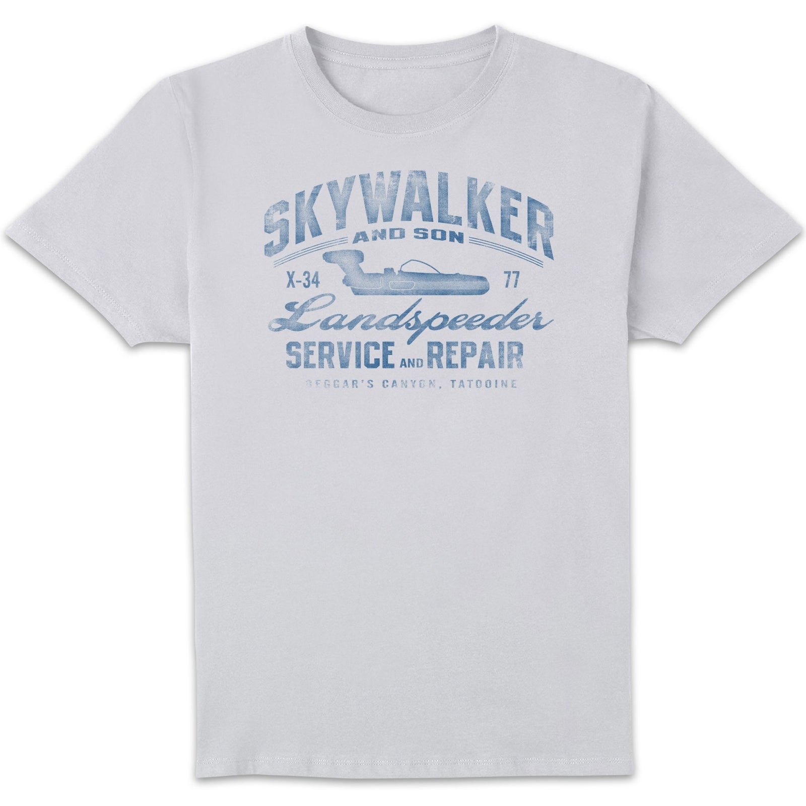 Star Wars Skywalker Landspeeder Repair Unisex T-Shirt - White - XS