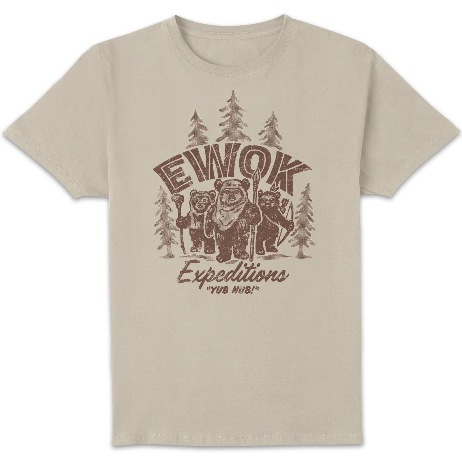 Star Wars Ewok Expedition Unisex T-Shirt - Cream - M