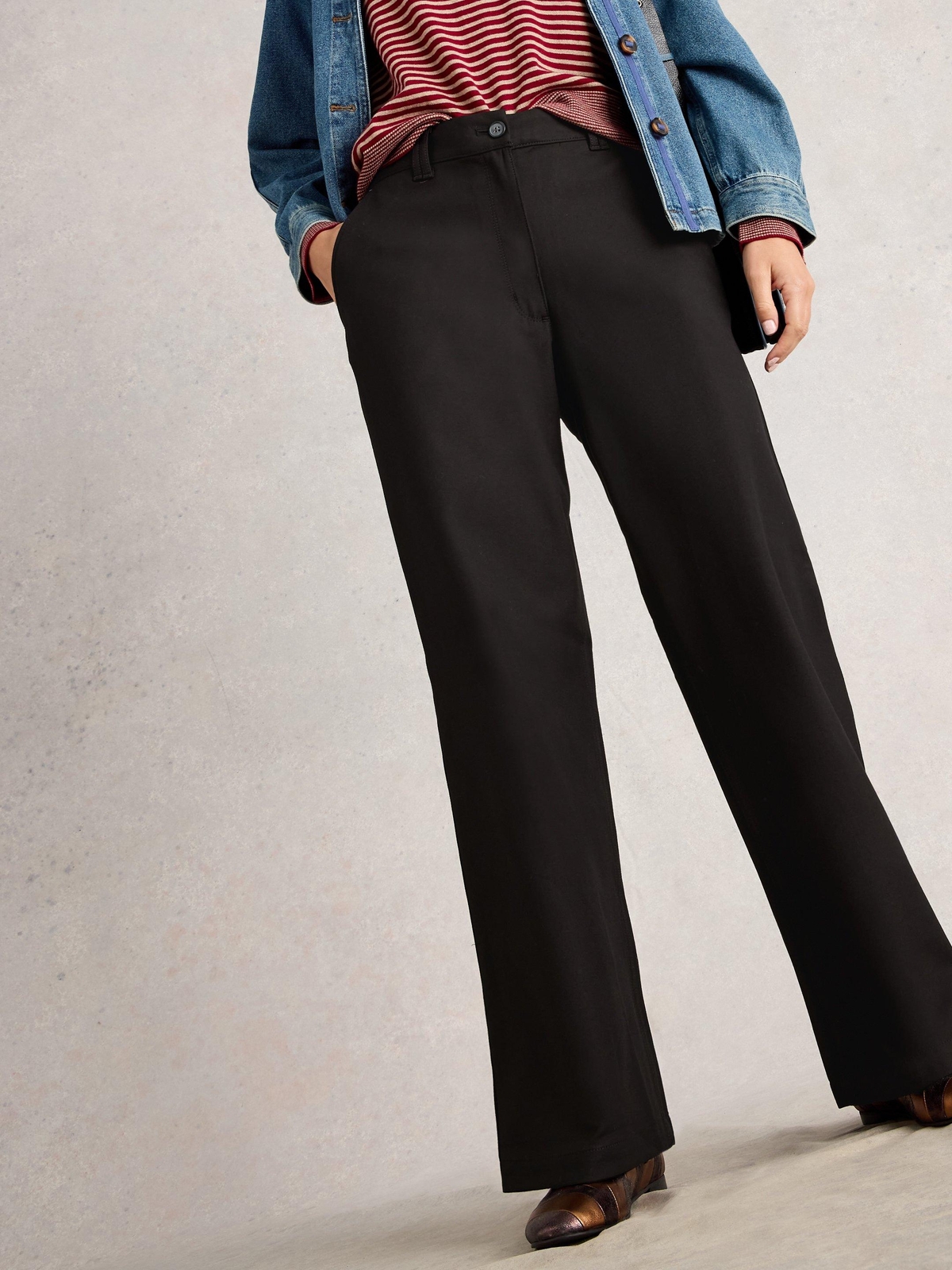 Hose Belle mit weitem Bein - 44/R