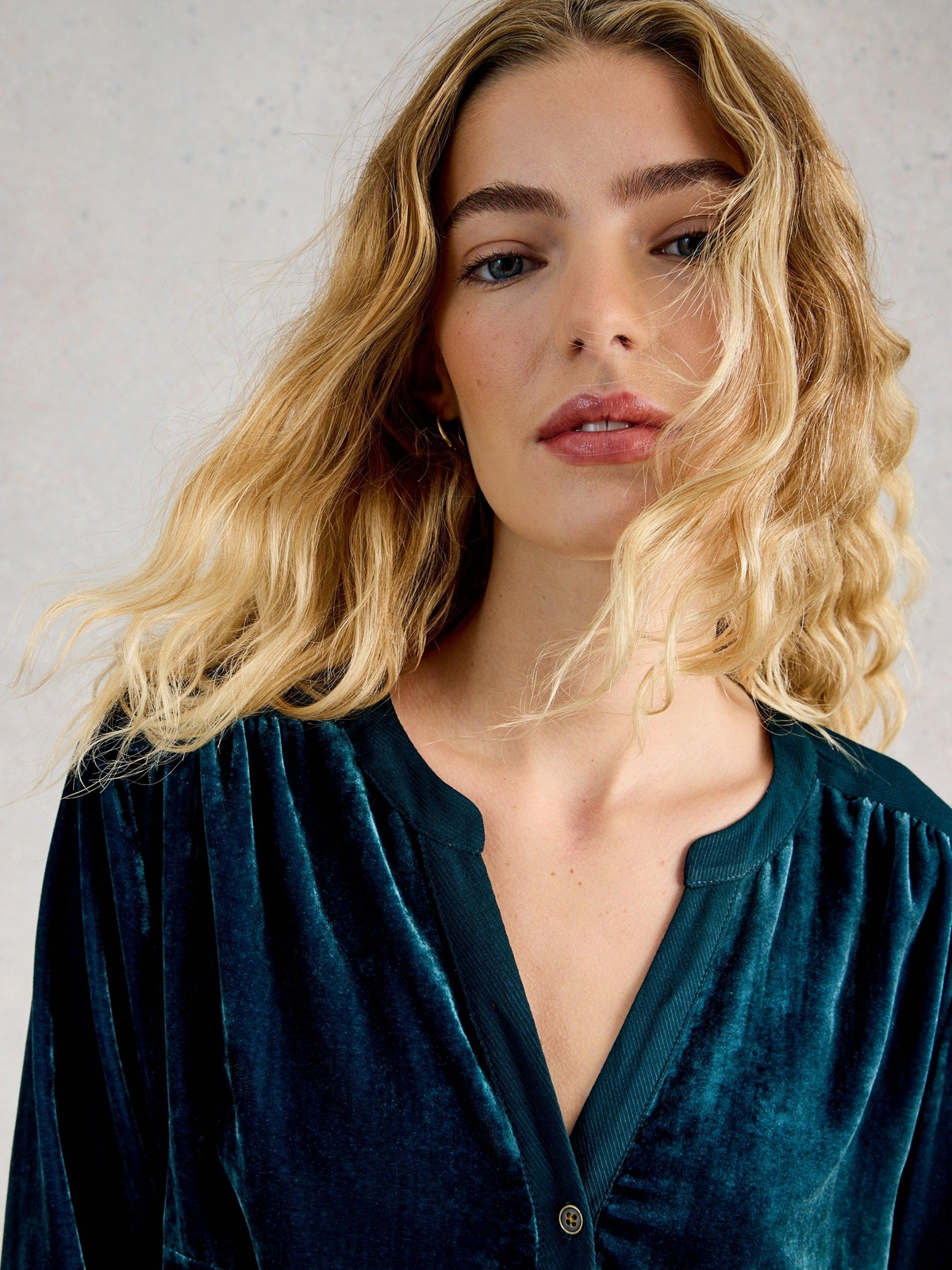 Samttunika Olive - 42/R