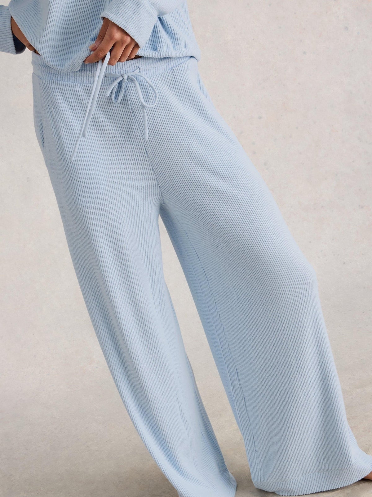 Gemütliche Hose aus Rippenjersey - XL