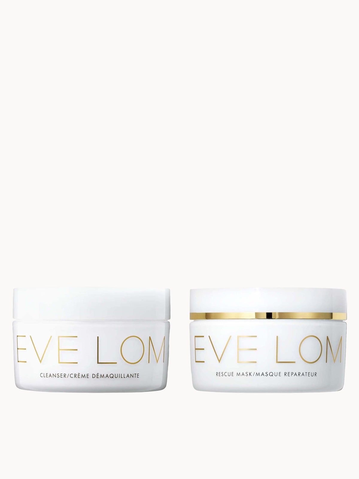 Eve Lom Cleanser and Rescue Mask 100ml Duo