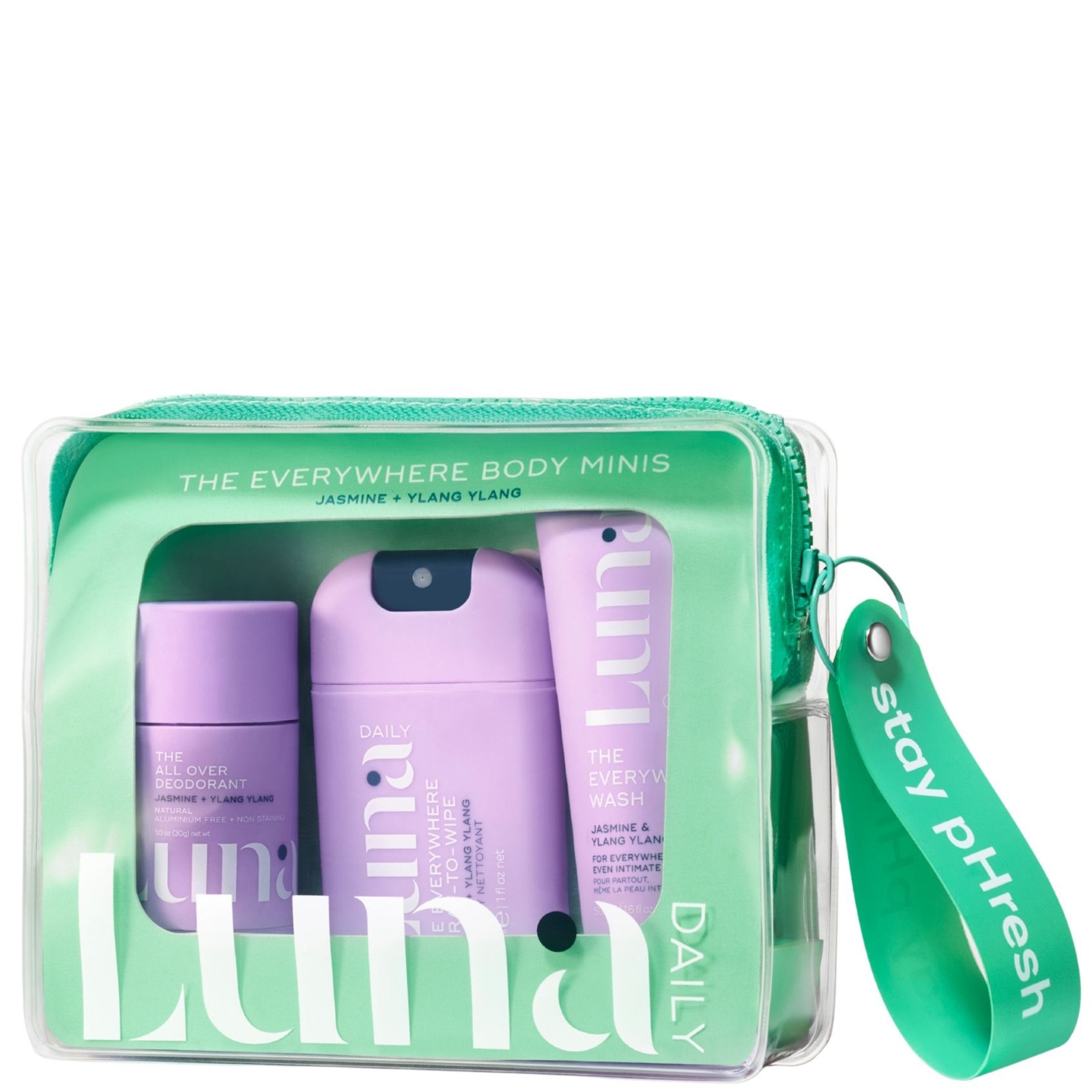 Luna Daily The Everywhere Body Minis Starter Set Jasmine & Ylang Ylang 150ml