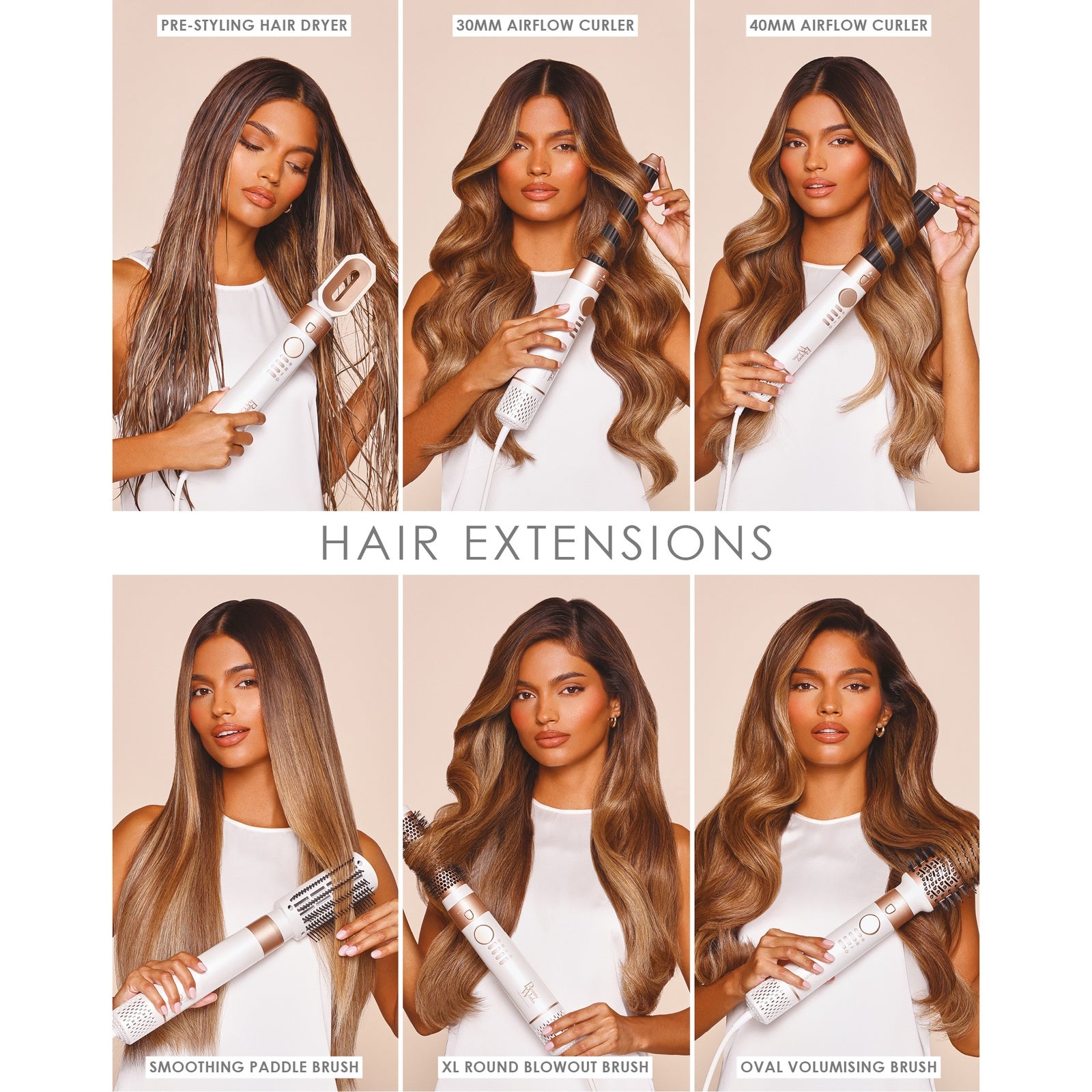 Beauty Works AERIS Multi-Styler & Hero Styler Bundle 3