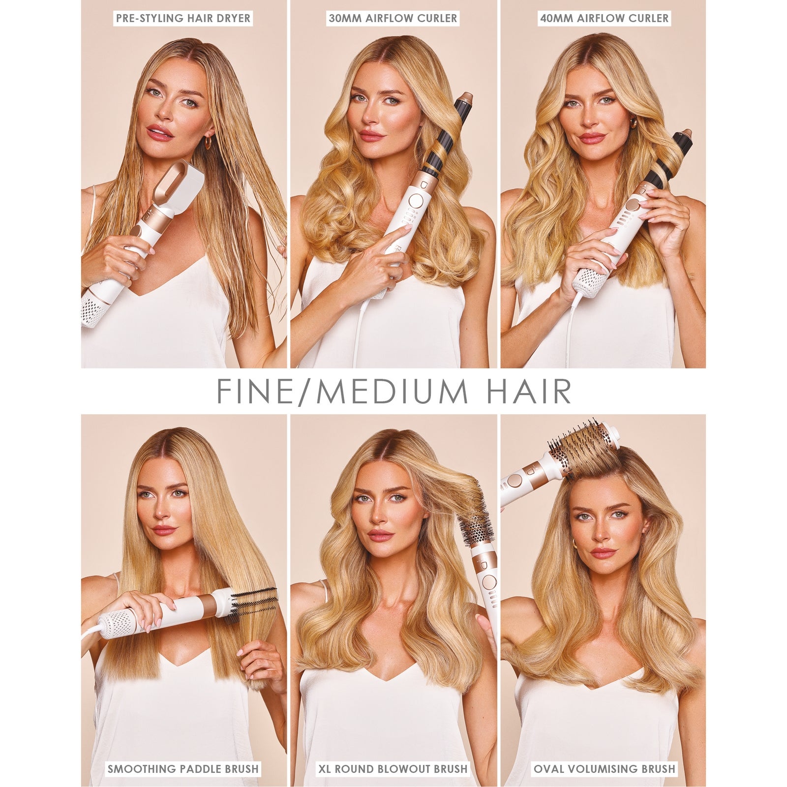Beauty Works AERIS Multi-Styler & Hero Styler Bundle 2