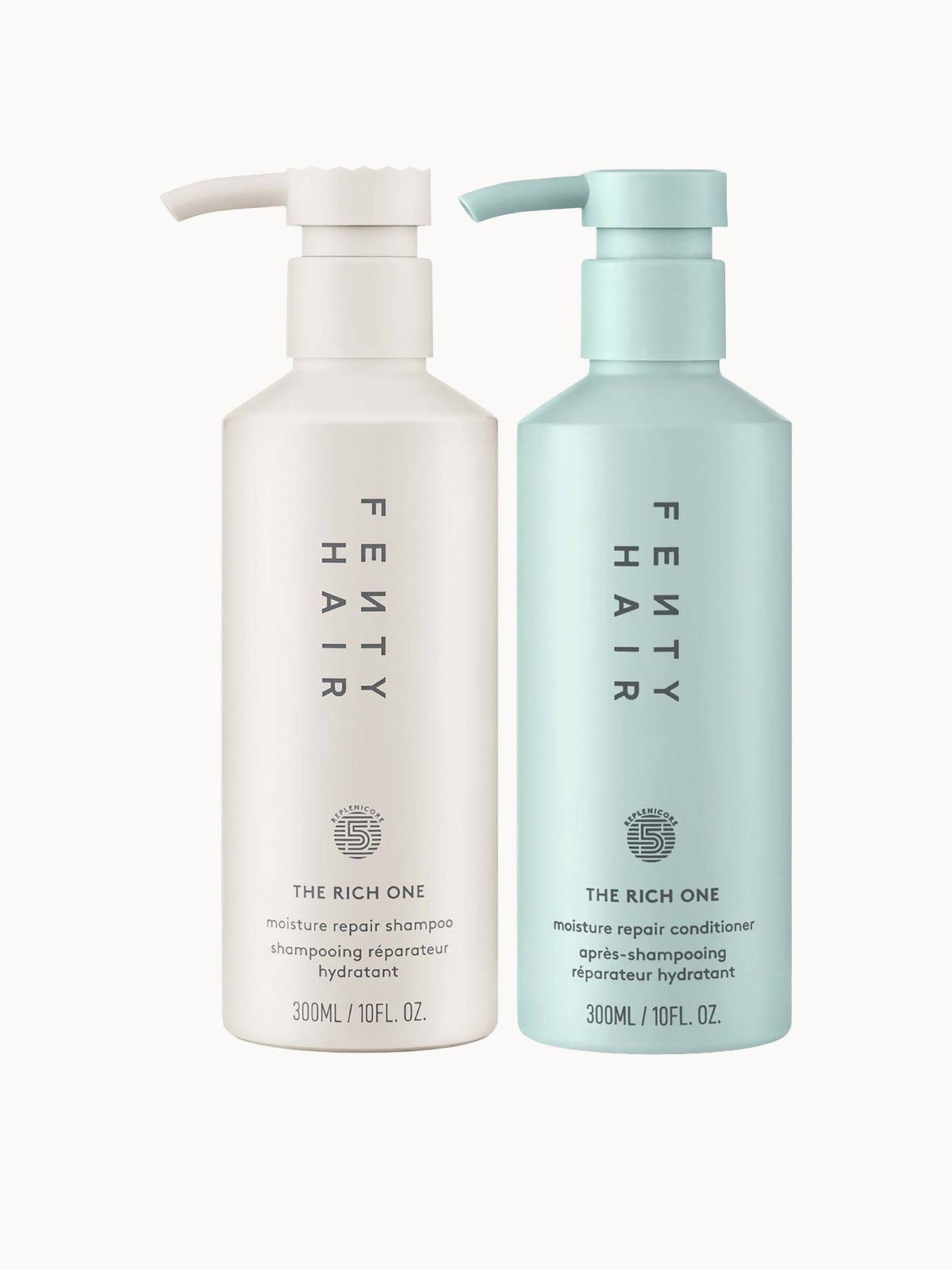 Fenty Hair The Rich One Mositure Repair Shampoo 300ml and The Rich One Moisture Repair Conditioner 300ml
