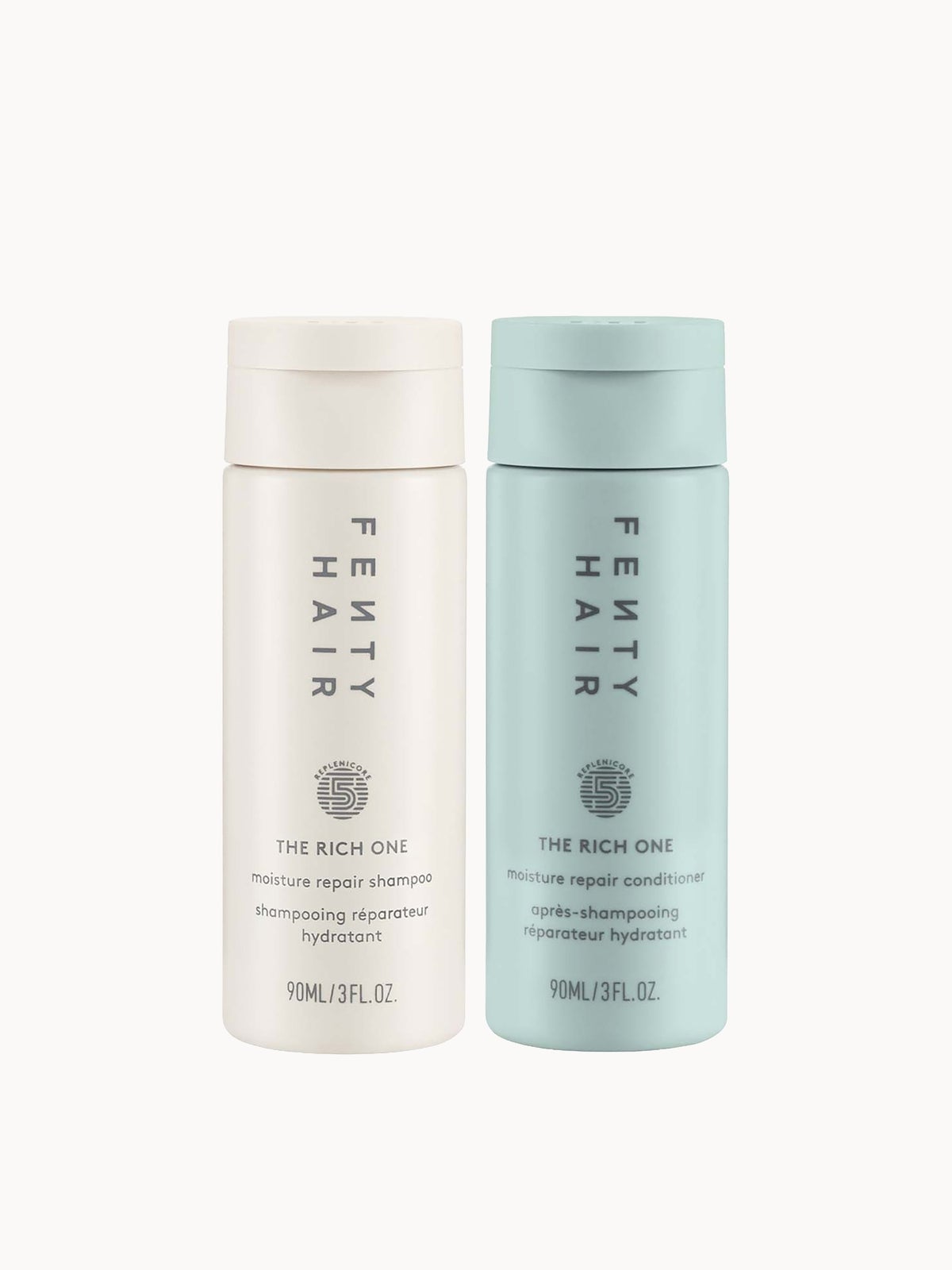 Fenty Hair The Rich One Mositure Repair Shampoo 90ml and The Rich One Moisture Repair Conditioner 90ml