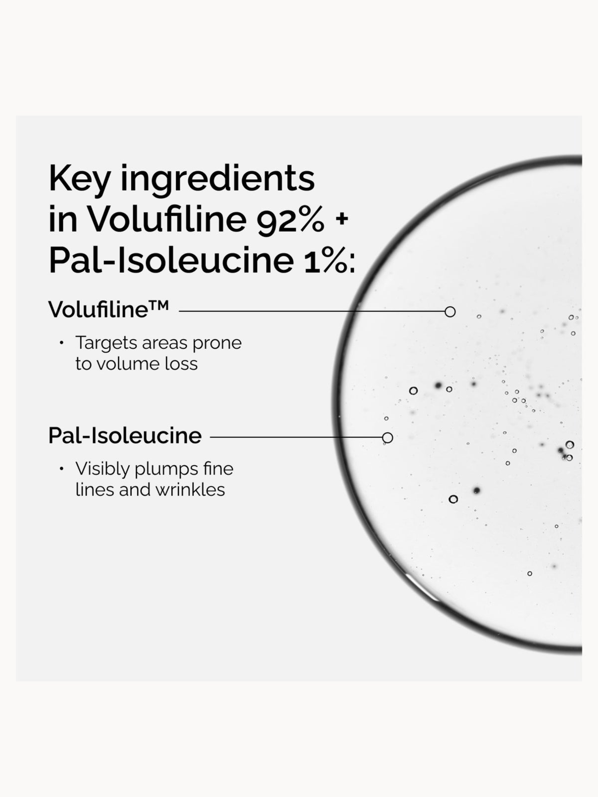 The Ordinary Volufiline 92% + Pal-Isoleucine 1% Plumping Serum 15ml, photo 4