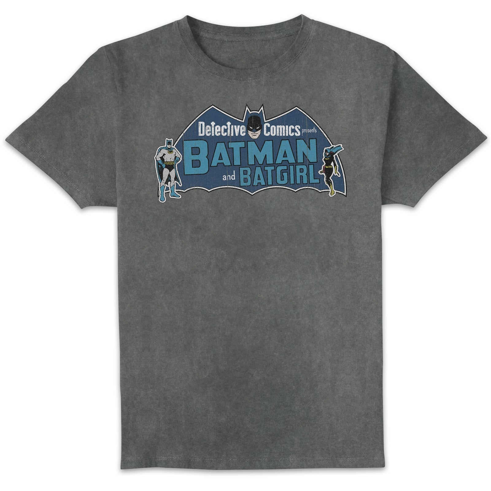 Detective Comics Presents Batman Unisexe T-shirt - Noir Délavé