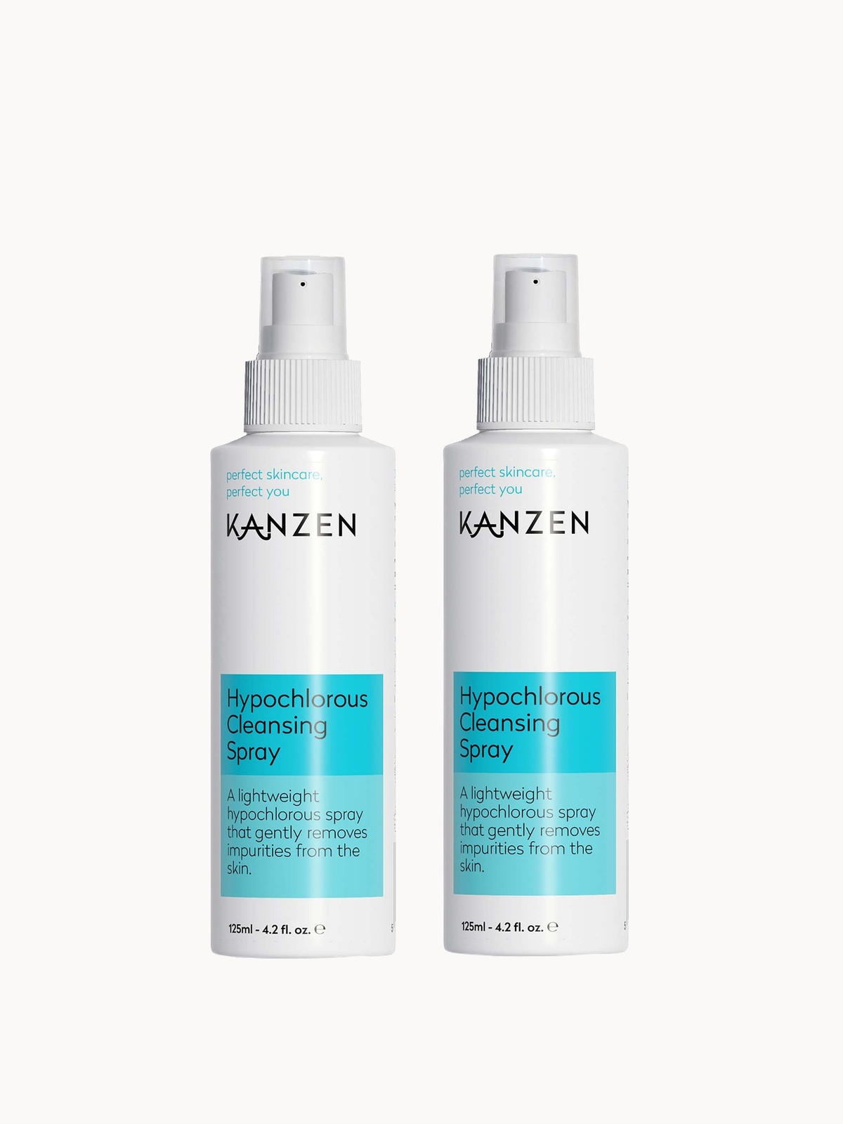 Kanzen Hypochlorous Cleansing Spray Duo x2 125ml
