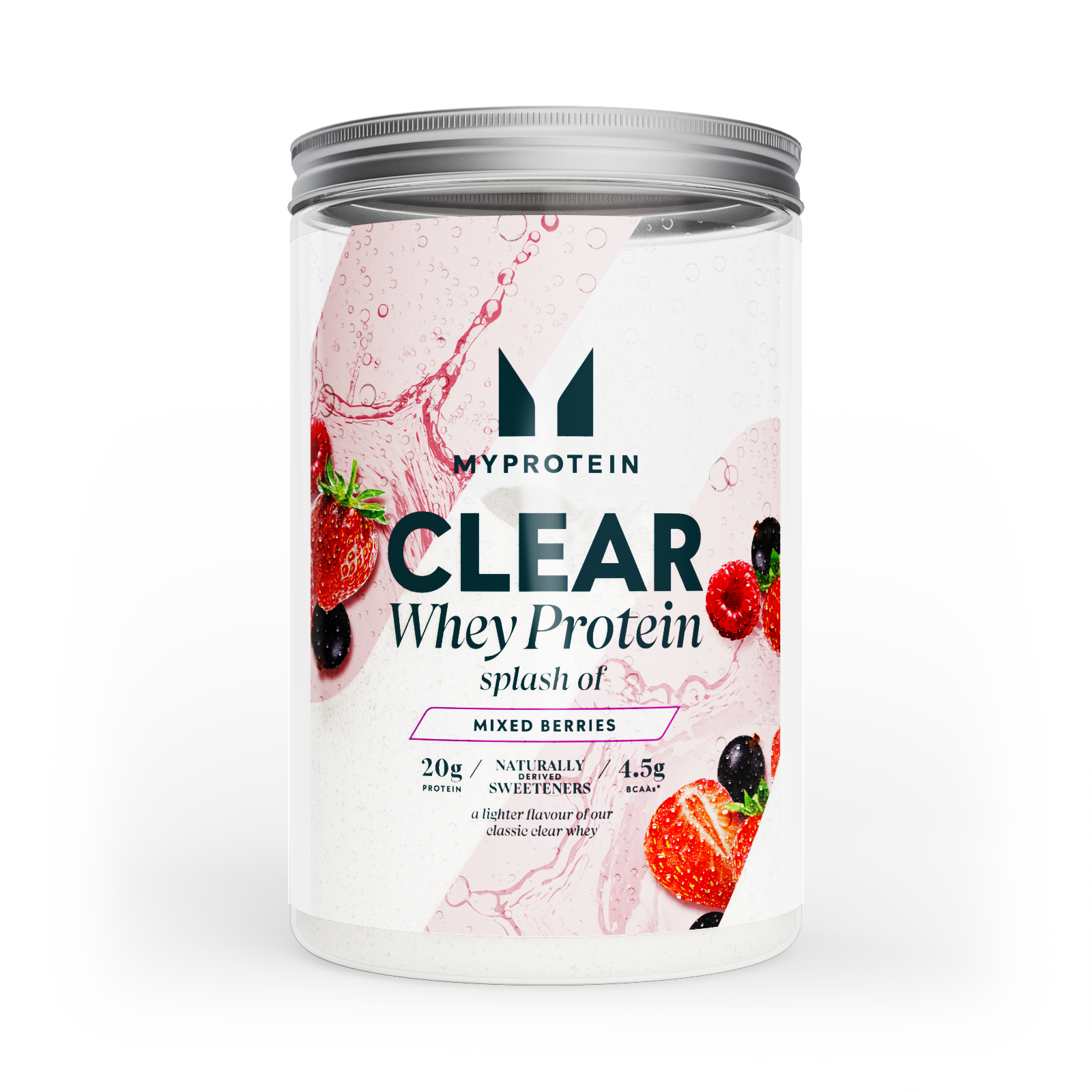 Myprotein UK MyProtein Clear Whey Protein Splash of Flavour - 390G - 15servings - Splash Of - Mixed Berries
