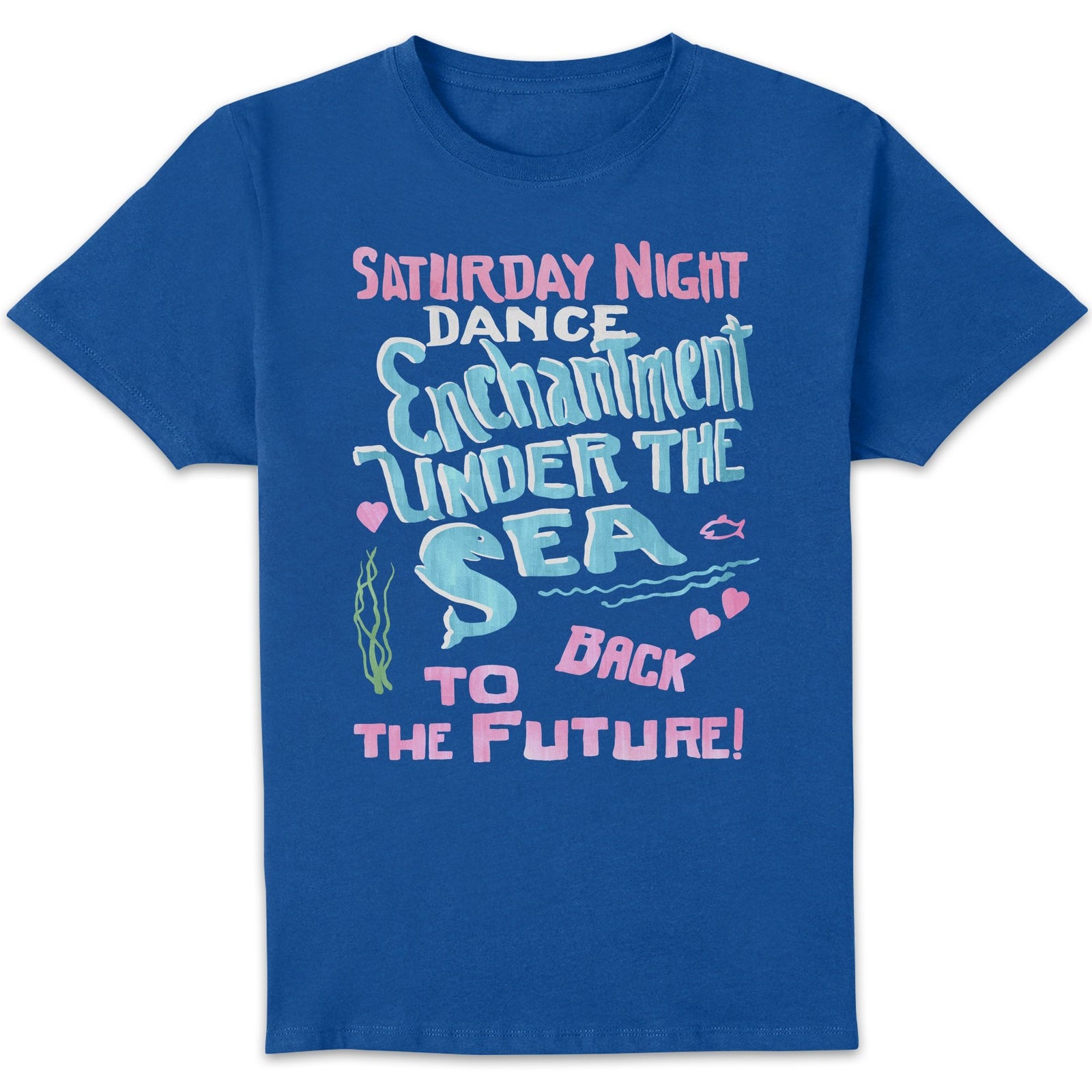 Back To The Future Enchantment Under The Sea Unisex T-Shirt - Blue - XXL